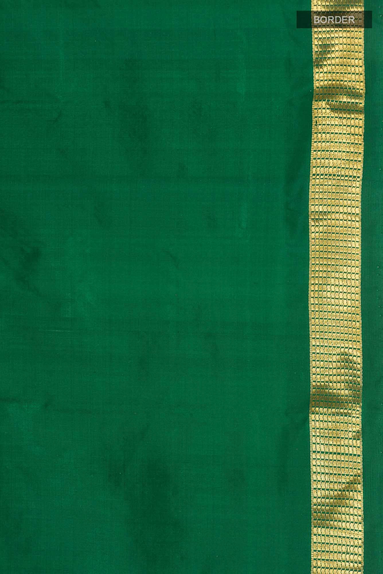 Green Kanchipuram Silk Saree