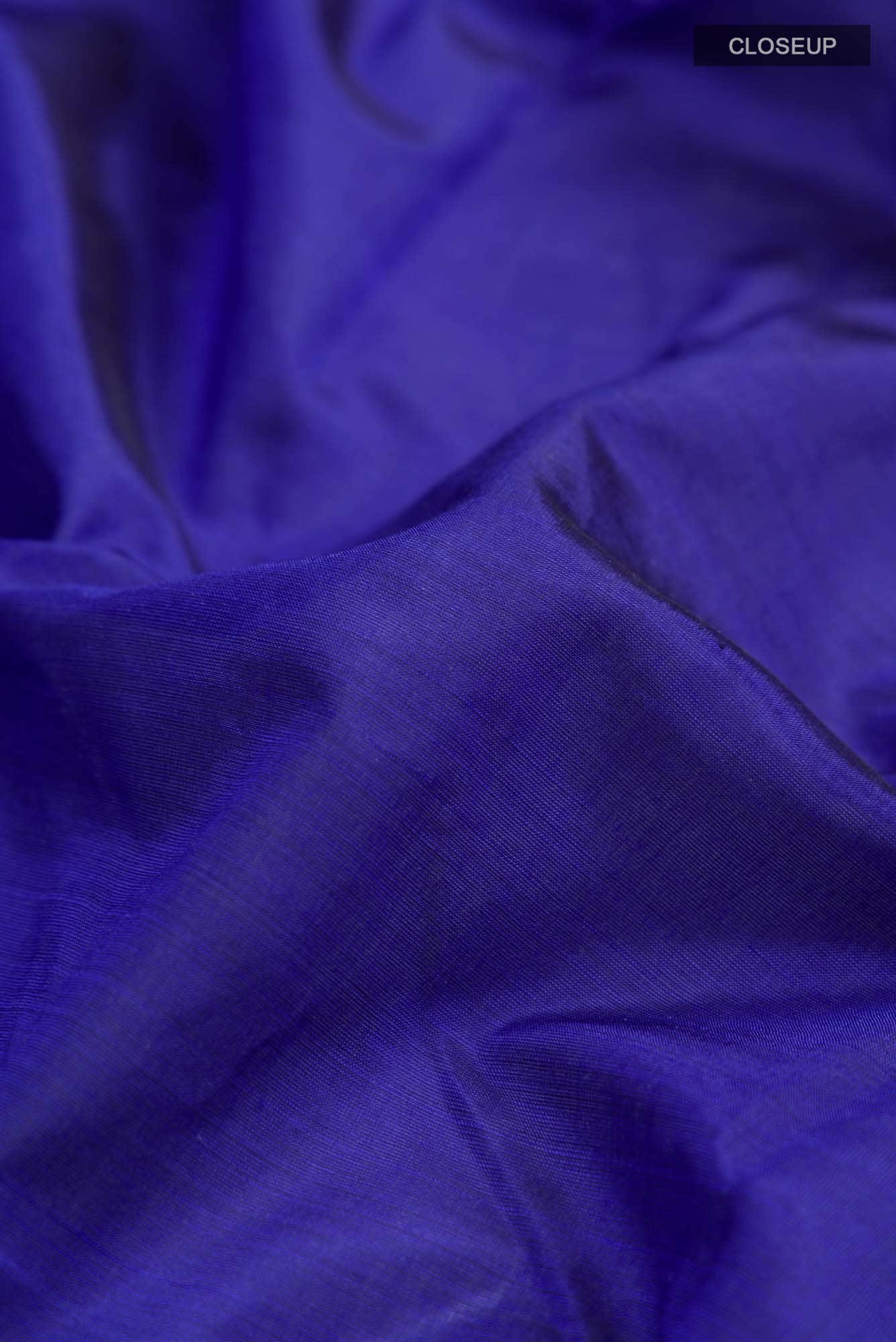Blue Kanchipuram Silk Saree