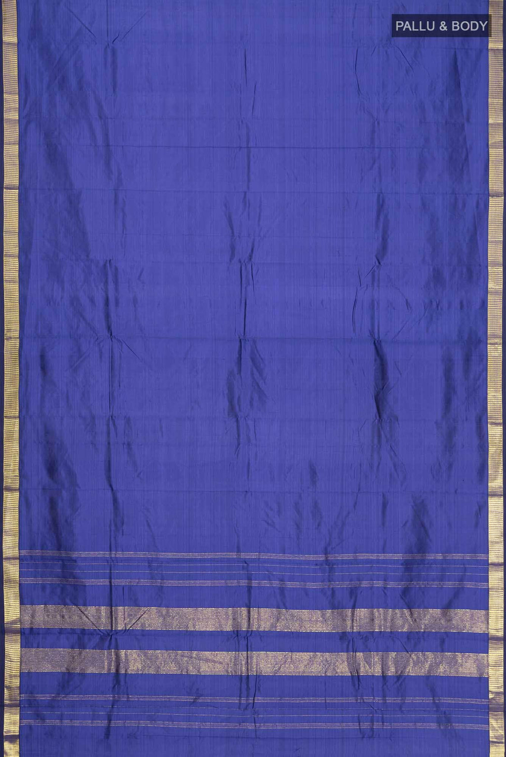 Blue Kanchipuram Silk Saree