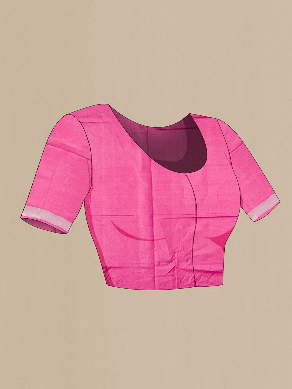 Pink Banarasi Raw Silk Saree
