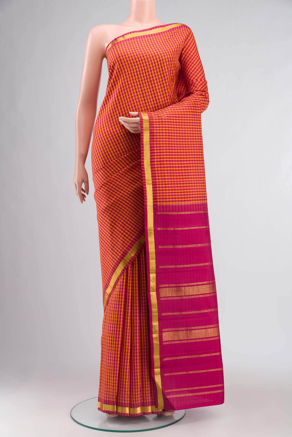 Multi Kanchipuram Silk Saree
