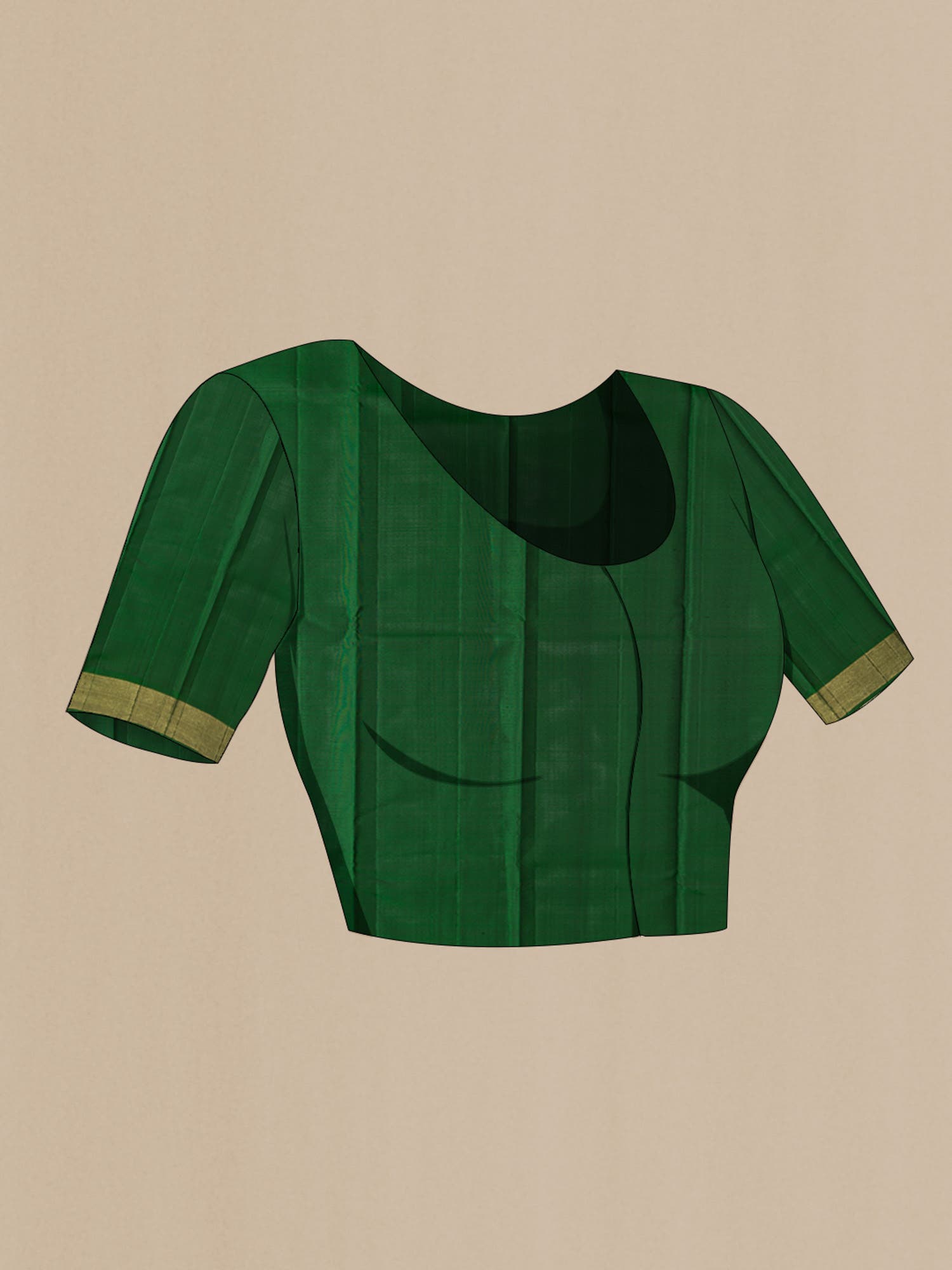 Green Kanchipuram Silk Saree