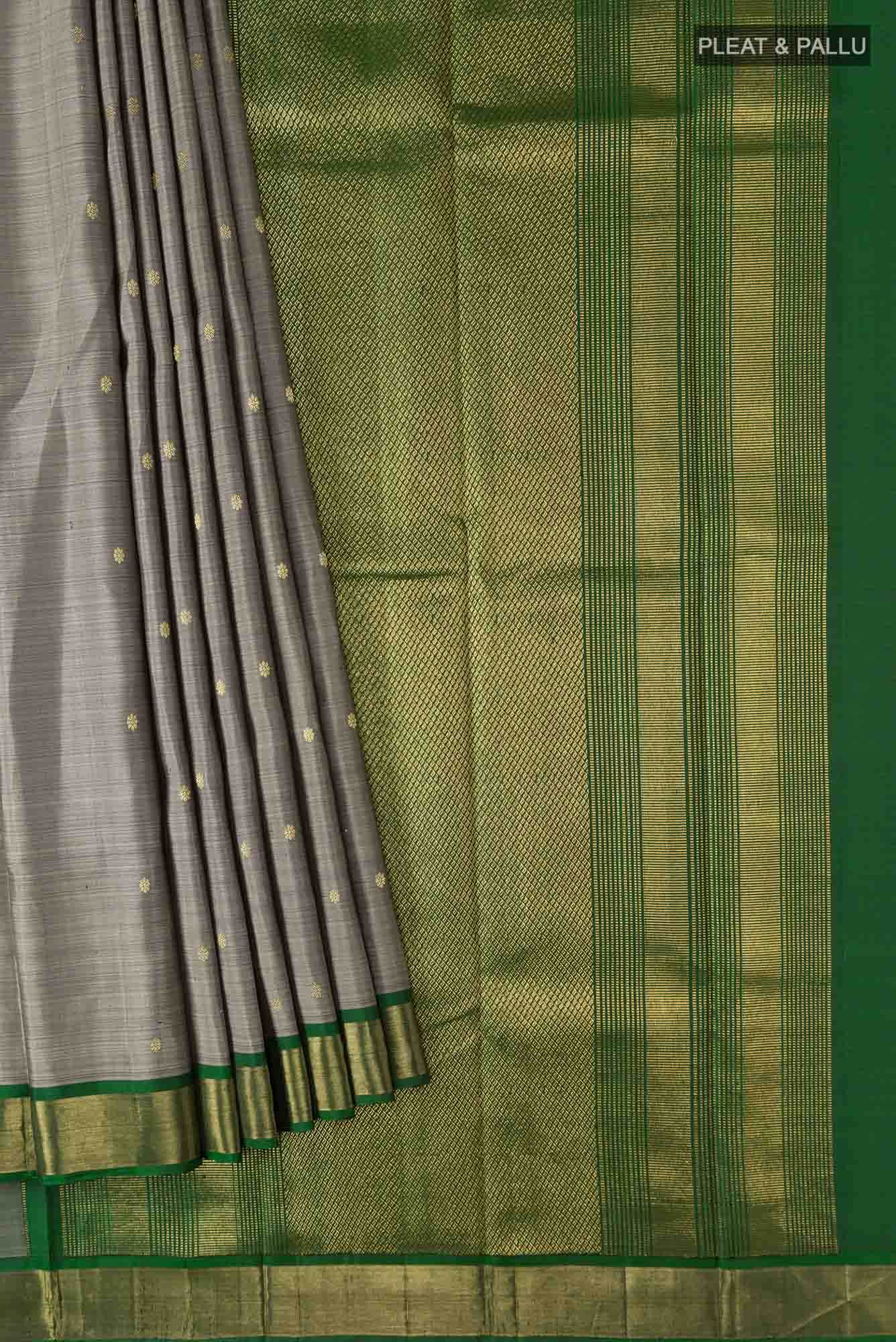 Green Kanchipuram Silk Saree