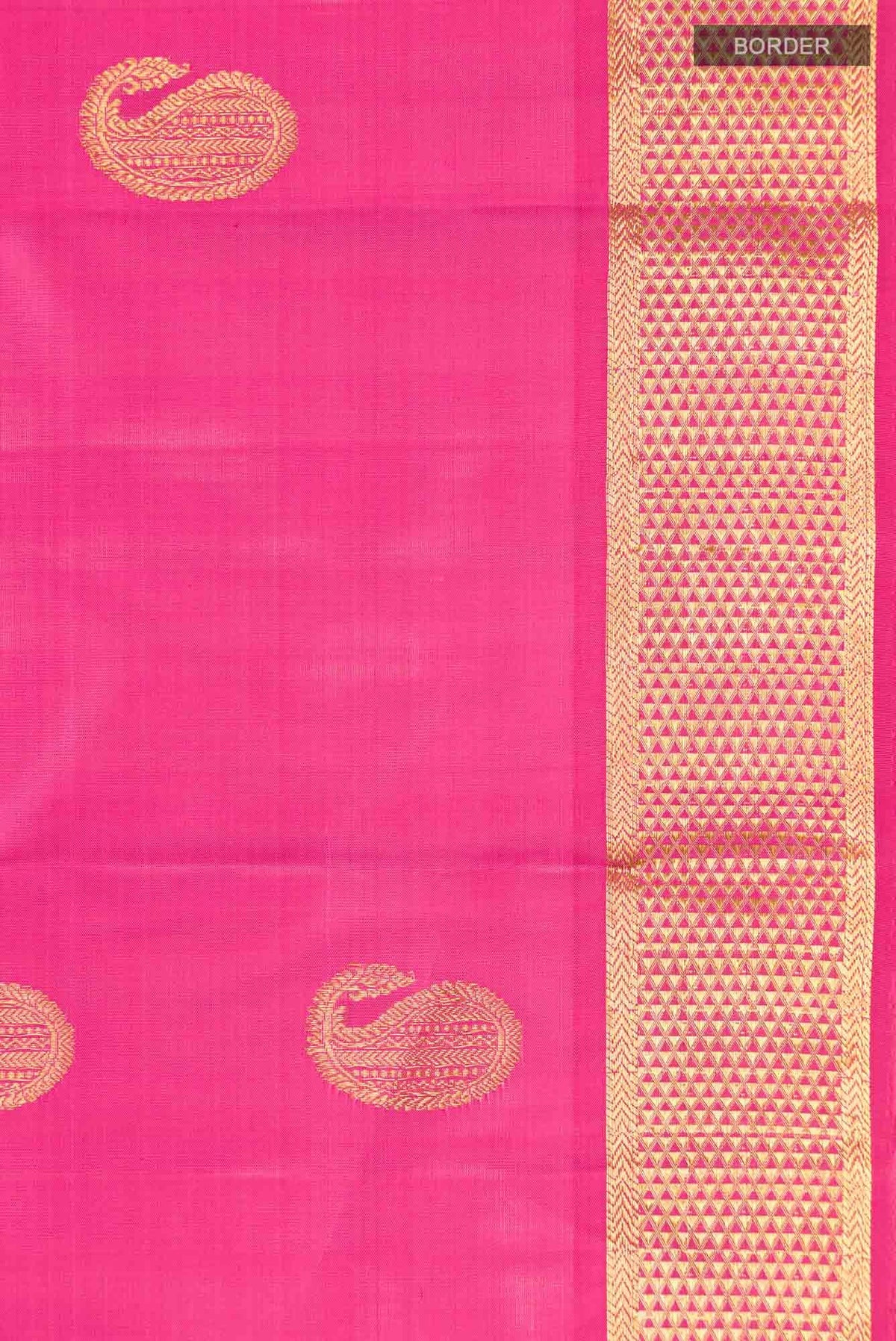 Pink Kanjivaram Silk Saree