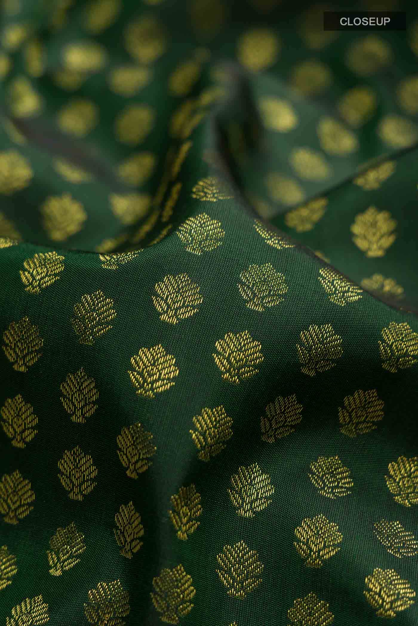 Green Kanchipuram Silk Saree