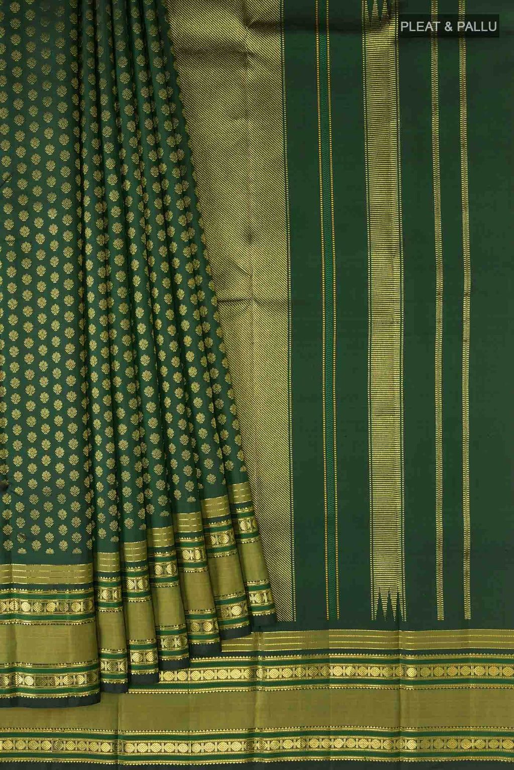Green Kanchipuram Silk Saree