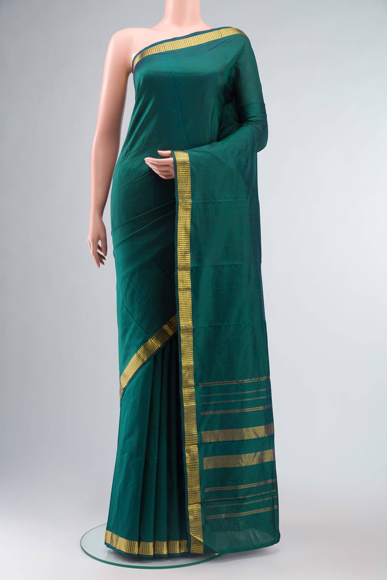 Green Kanchipuram Silk Saree