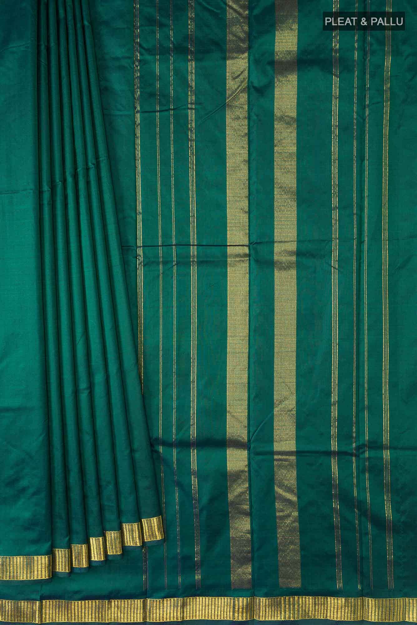Green Kanchipuram Silk Saree