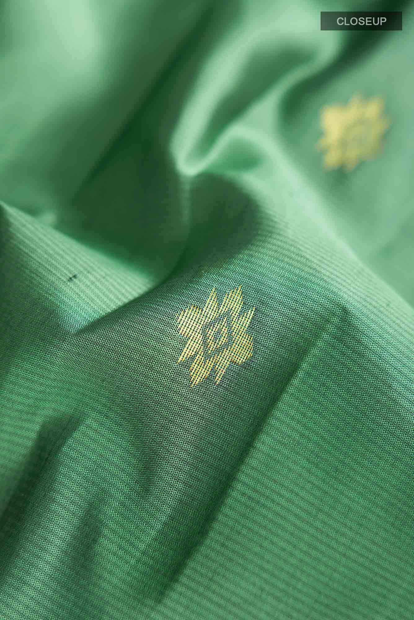 Green Kanchipuram Silk Saree