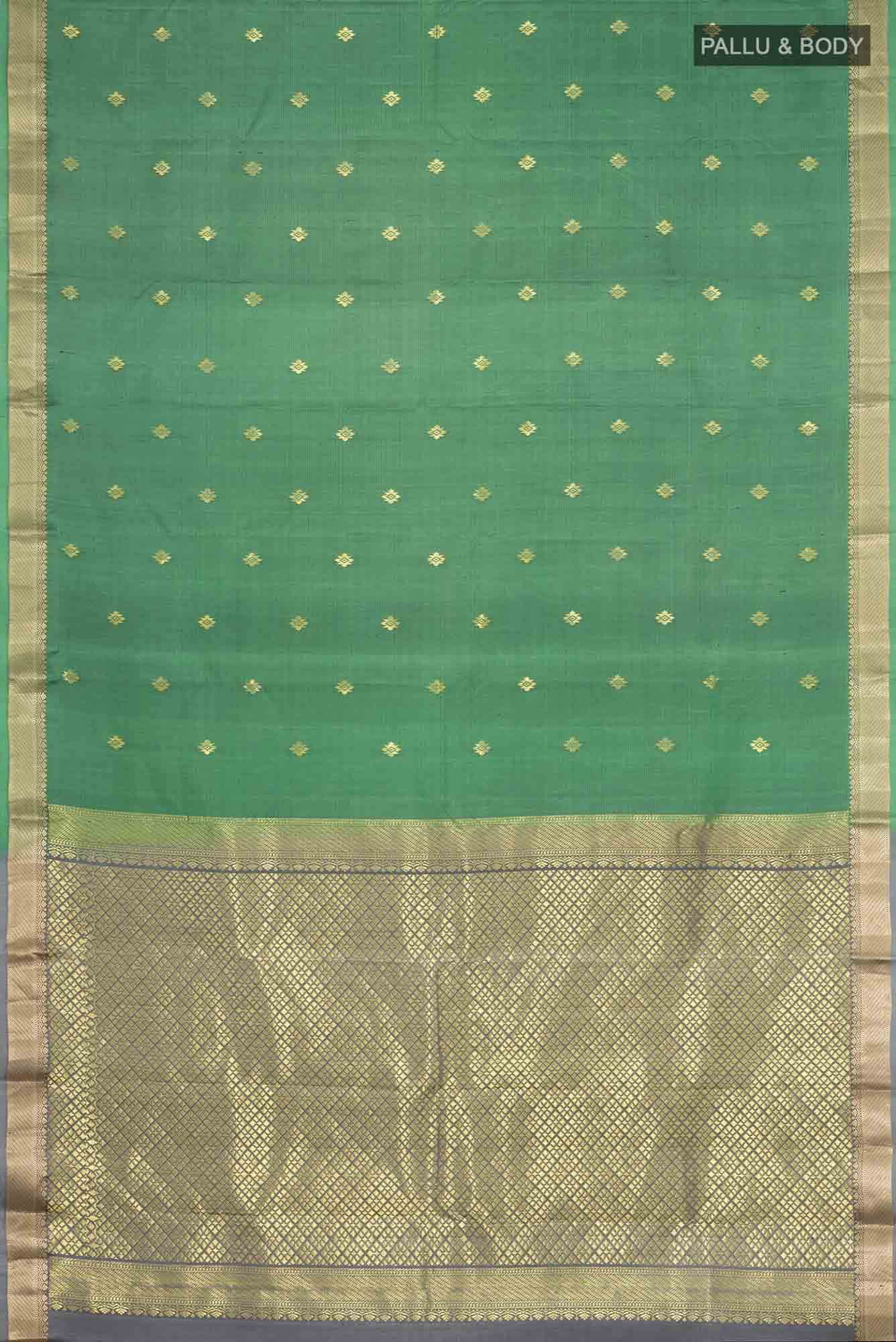 Green Kanchipuram Silk Saree
