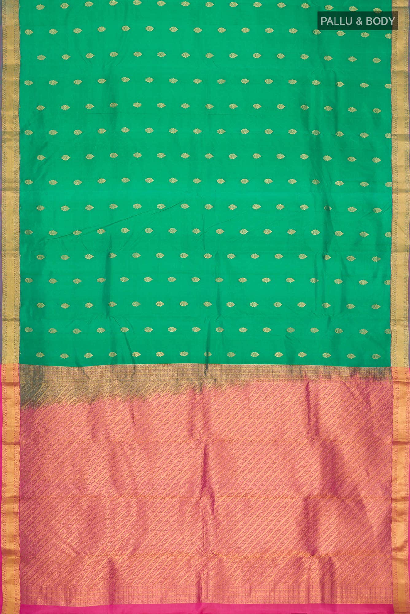 Green Kanchipuram Silk Saree