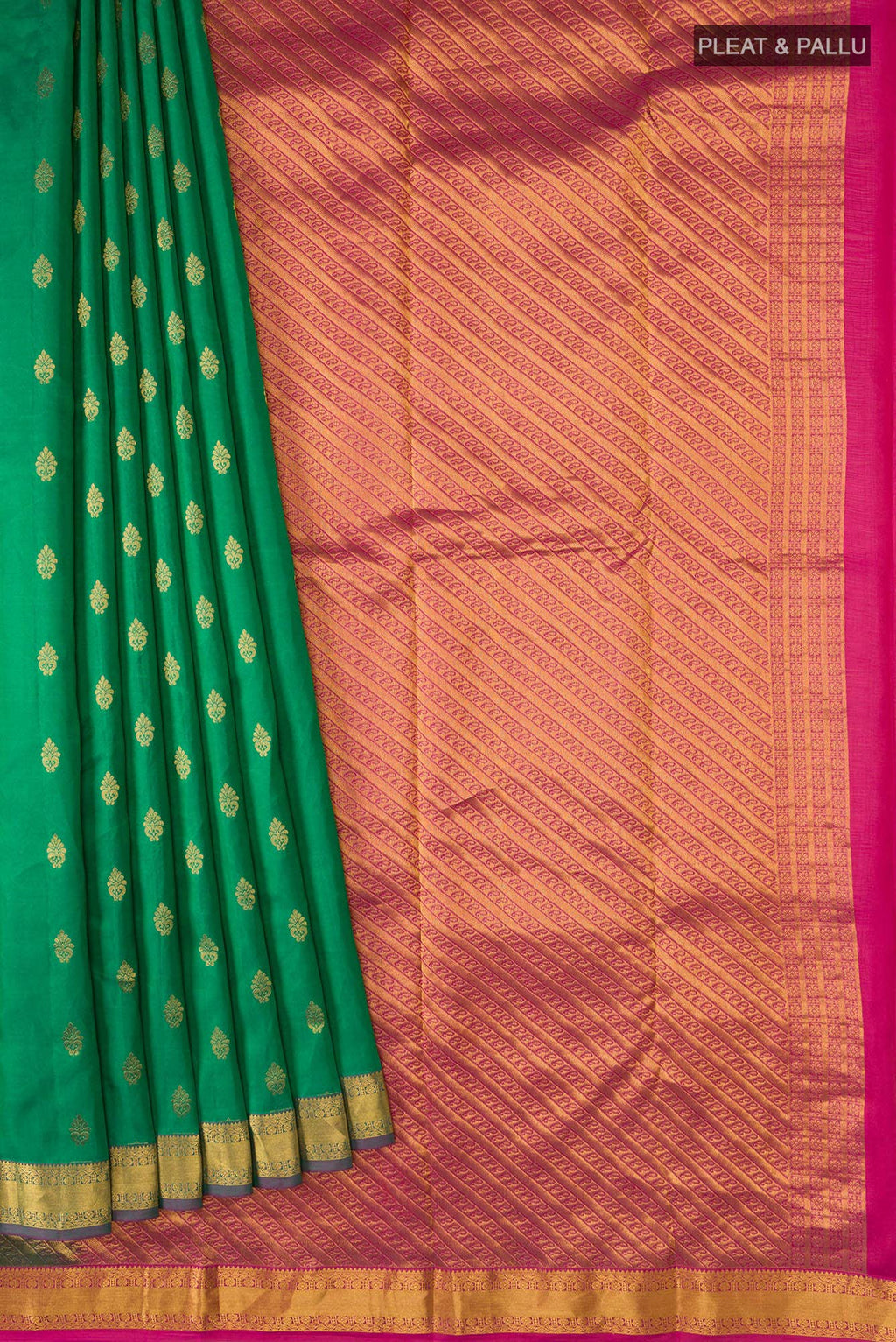 Green Kanchipuram Silk Saree