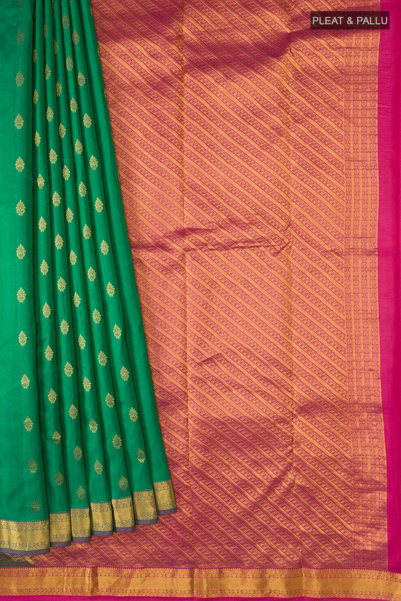 Green Kanchipuram Silk Saree