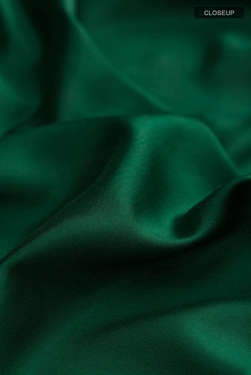Green Mysore Crepe Saree