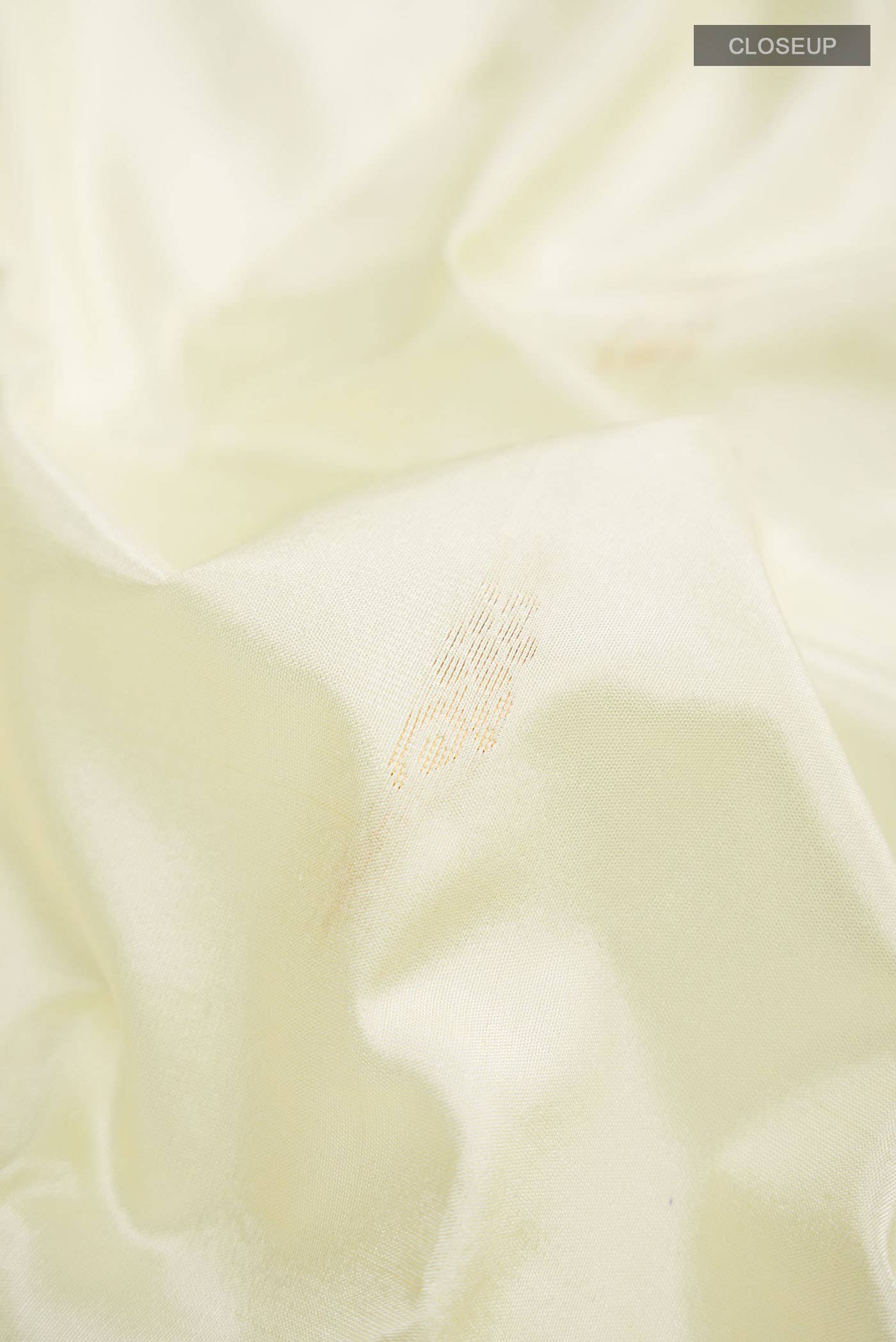 Cream Bangalore Silk Saree