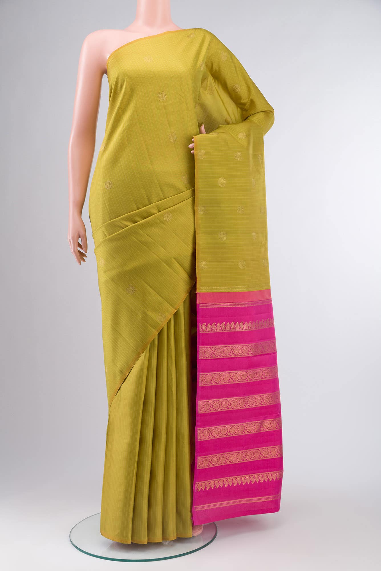 Green Kanchipuram Silk Saree