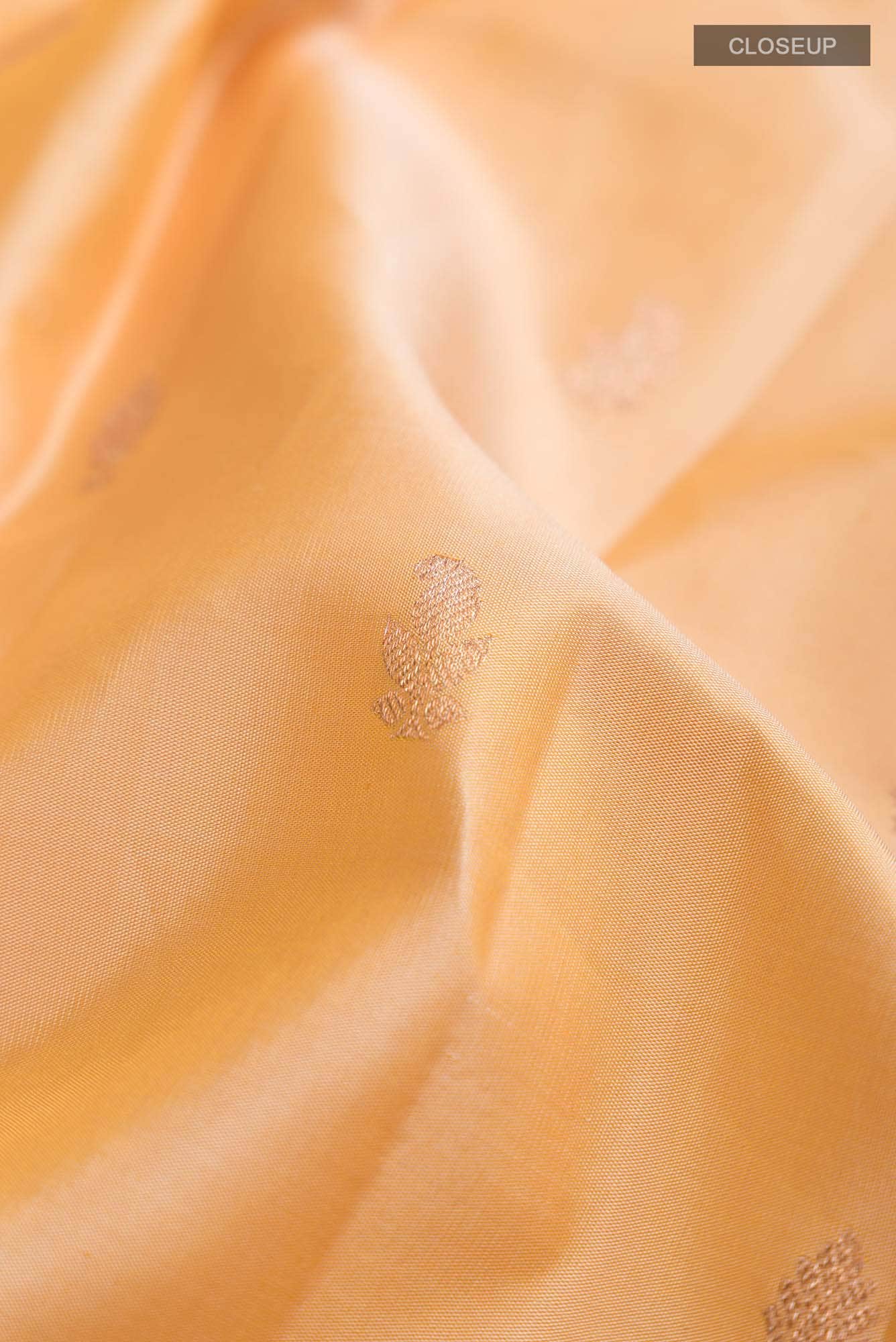 Sandal Kanchipuram Silk Saree