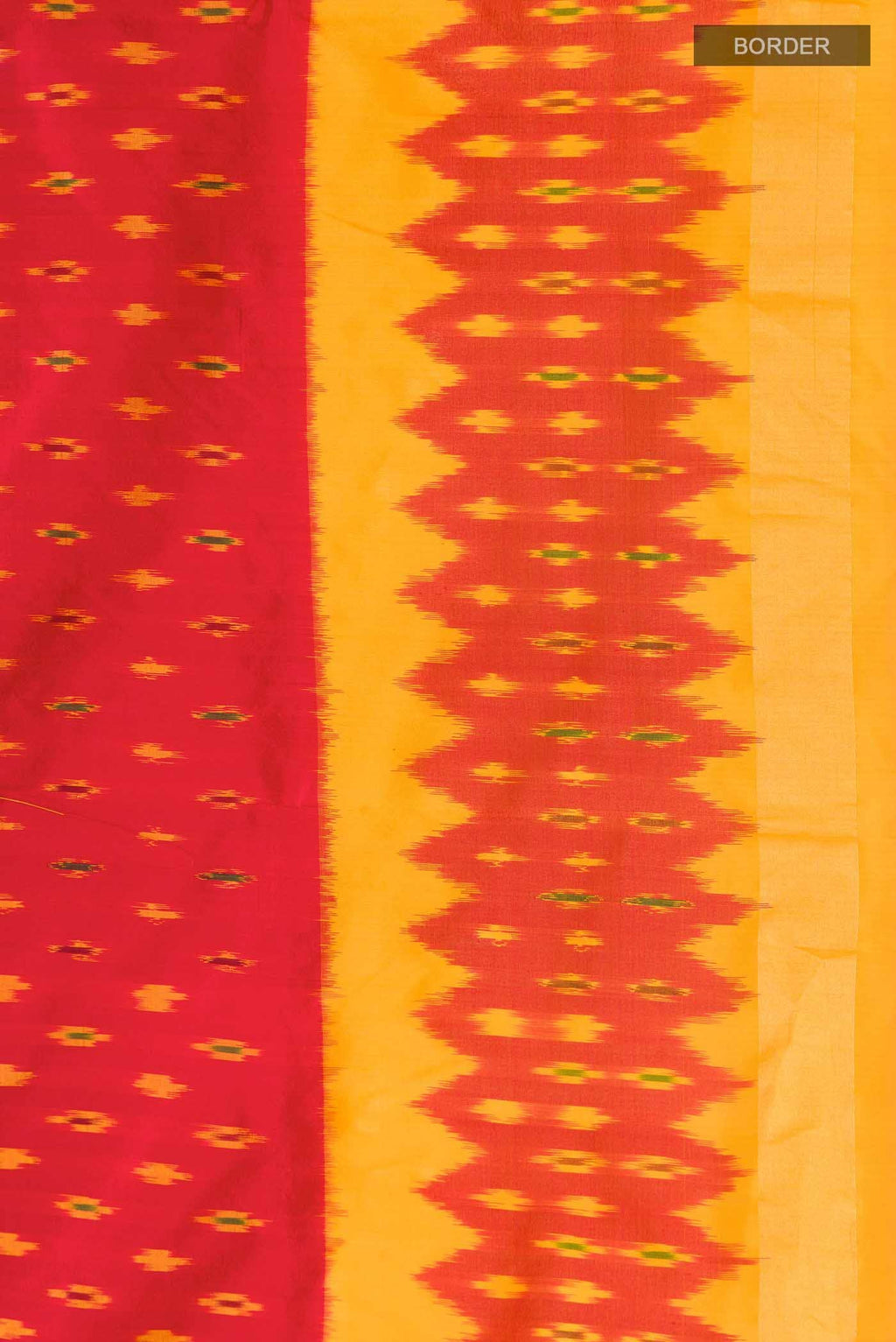 Red Pochampally Silk Saree