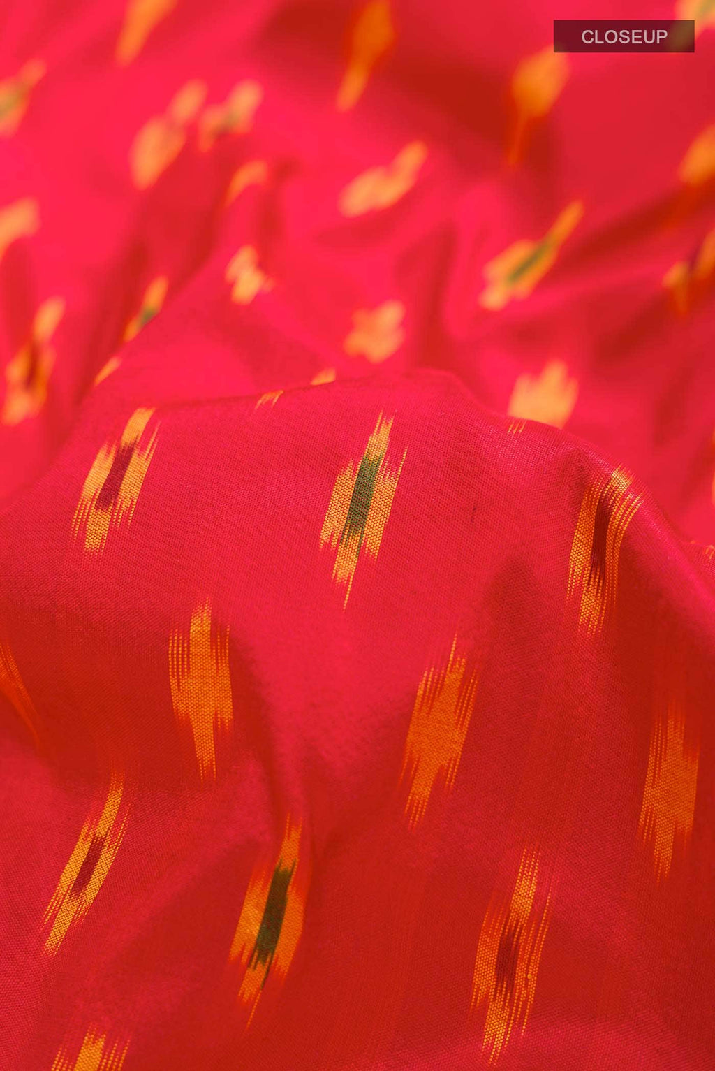 Red Pochampally Silk Saree