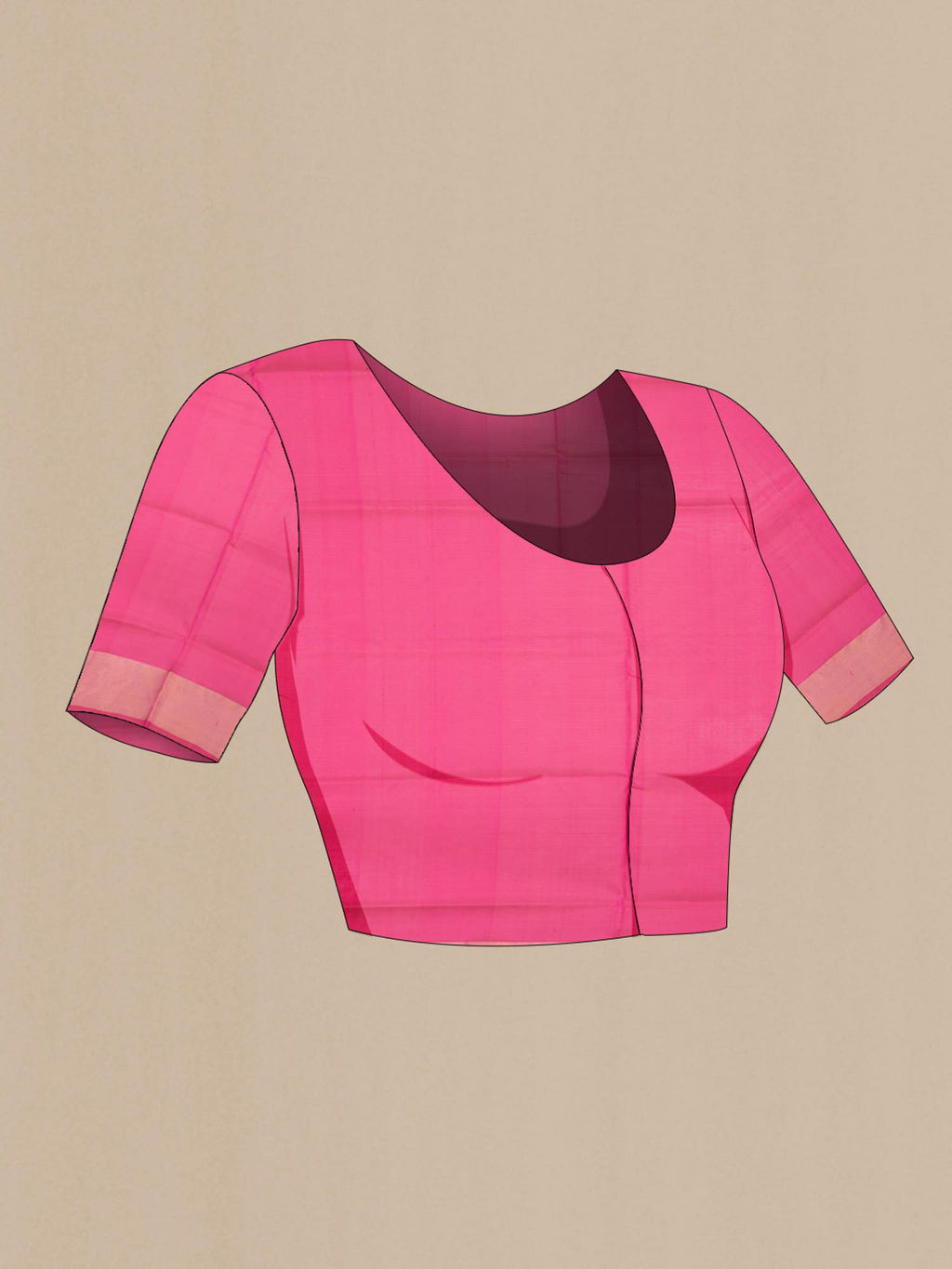 Pink Uppada Silk Saree