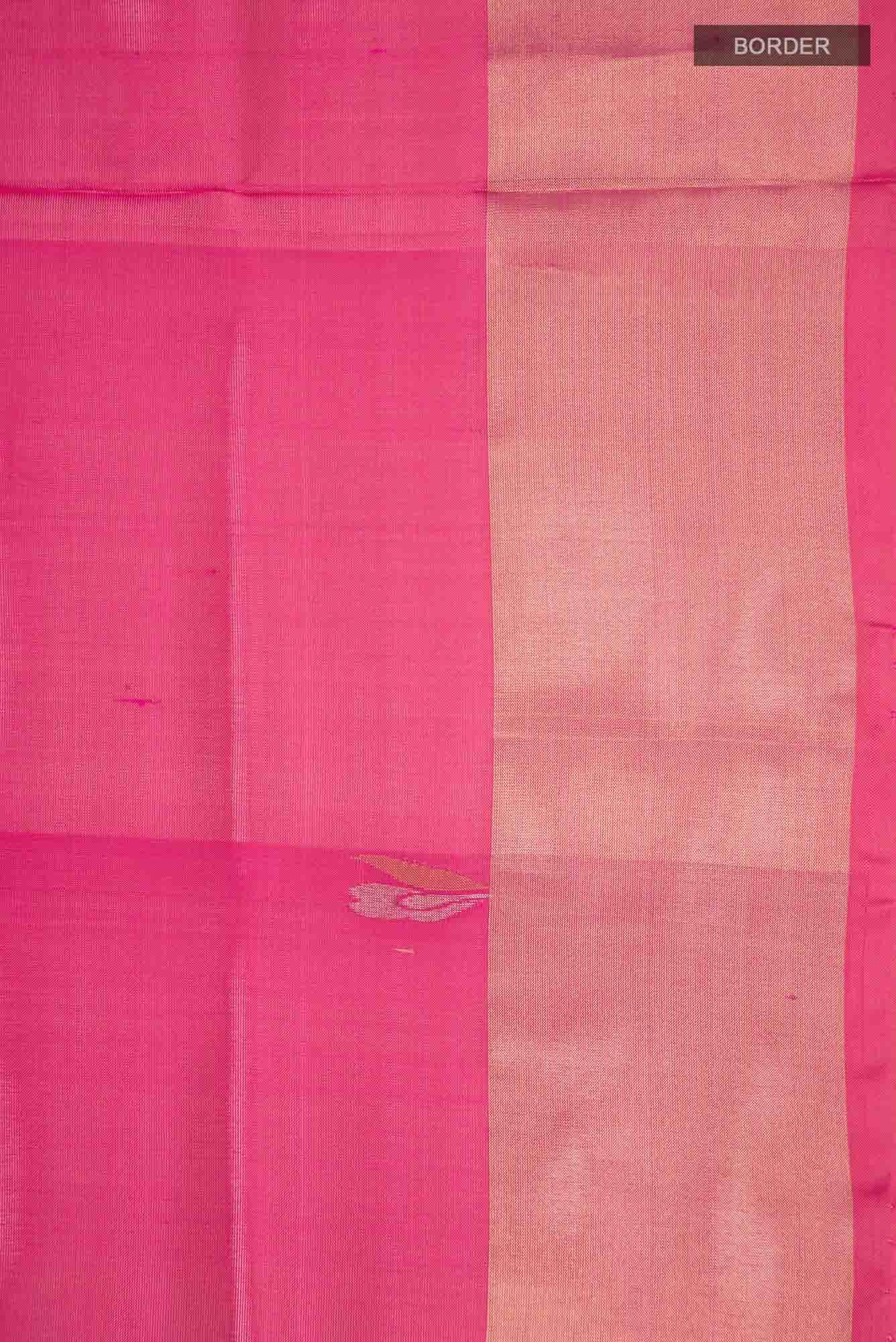 Pink Uppada Silk Saree