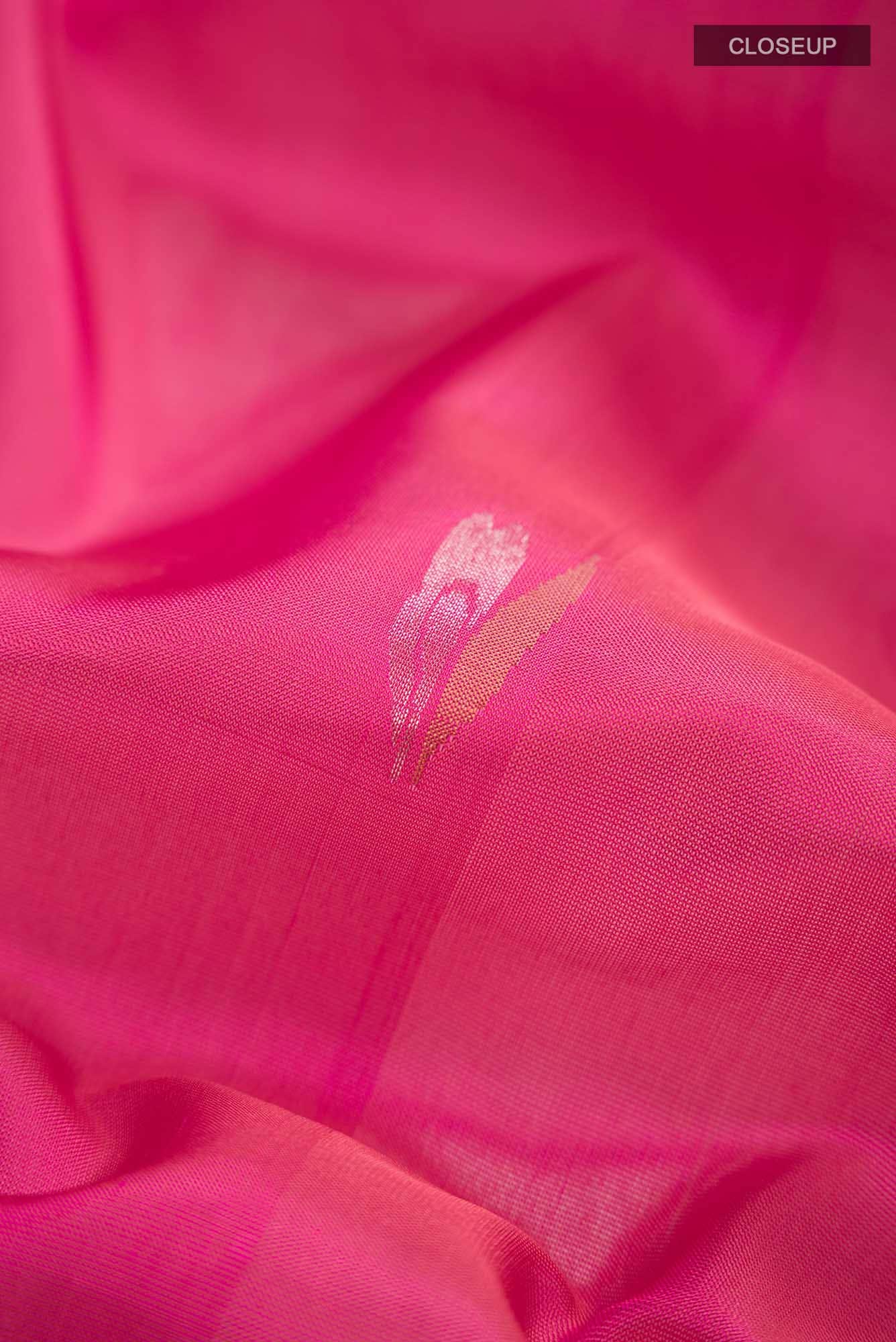 Pink Uppada Silk Saree