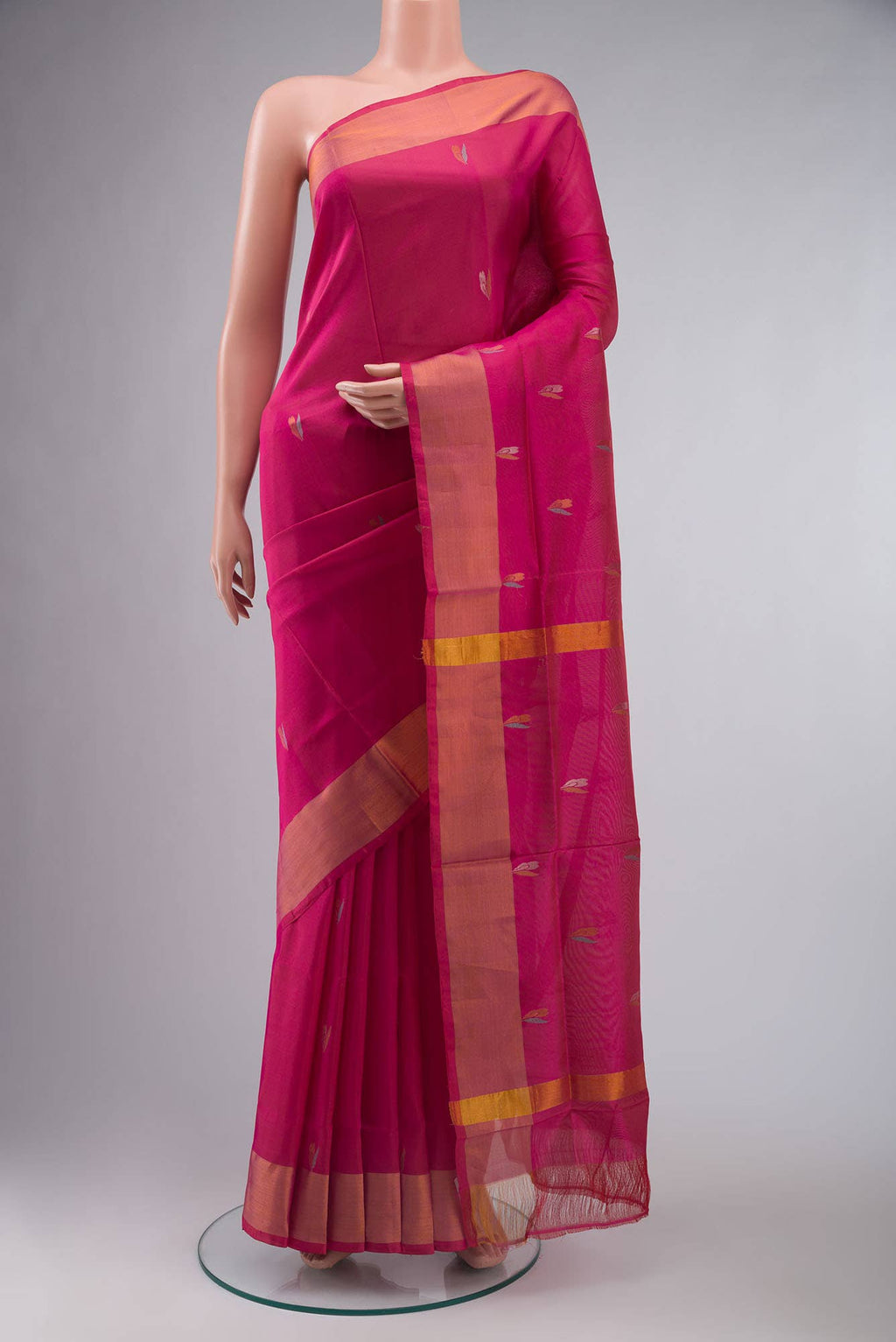 Pink Uppada Silk Saree