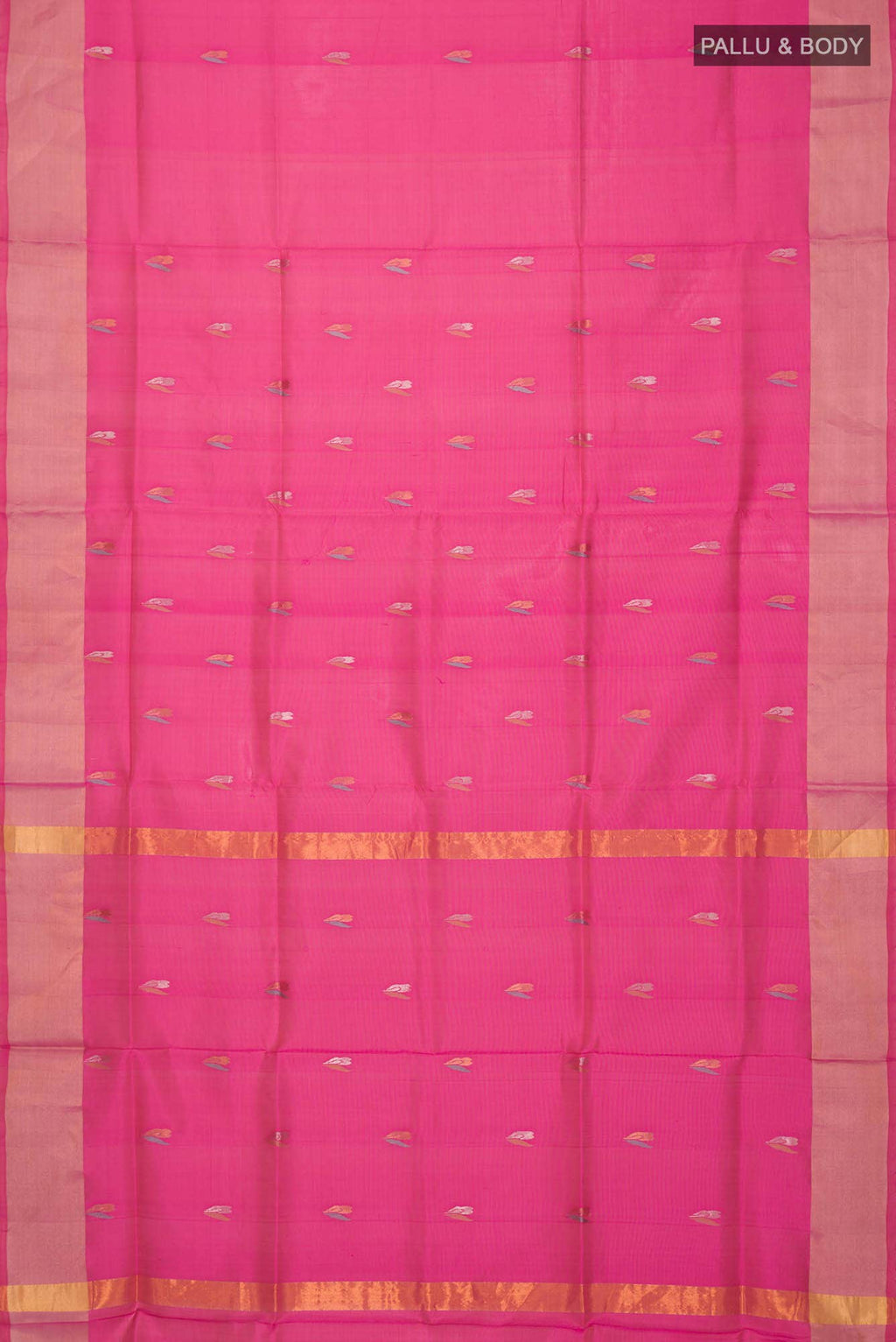 Pink Uppada Silk Saree