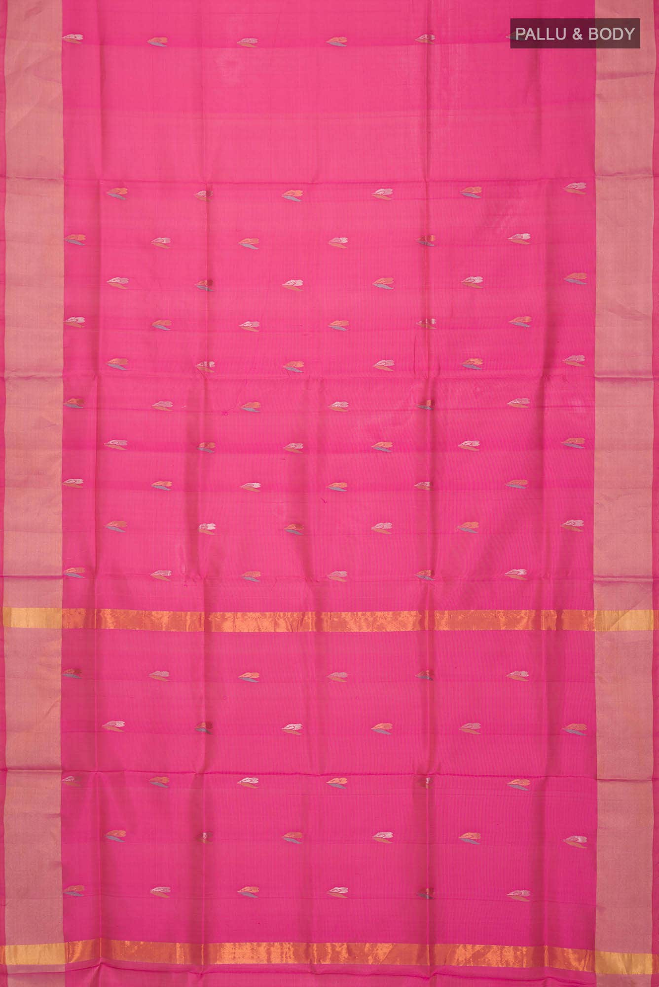 Pink Uppada Silk Saree