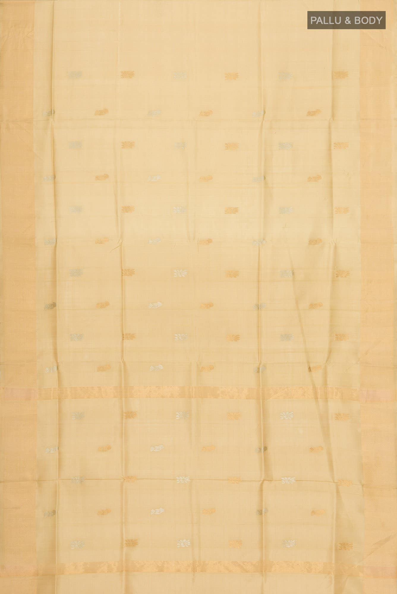 Beige Uppada Silk Saree