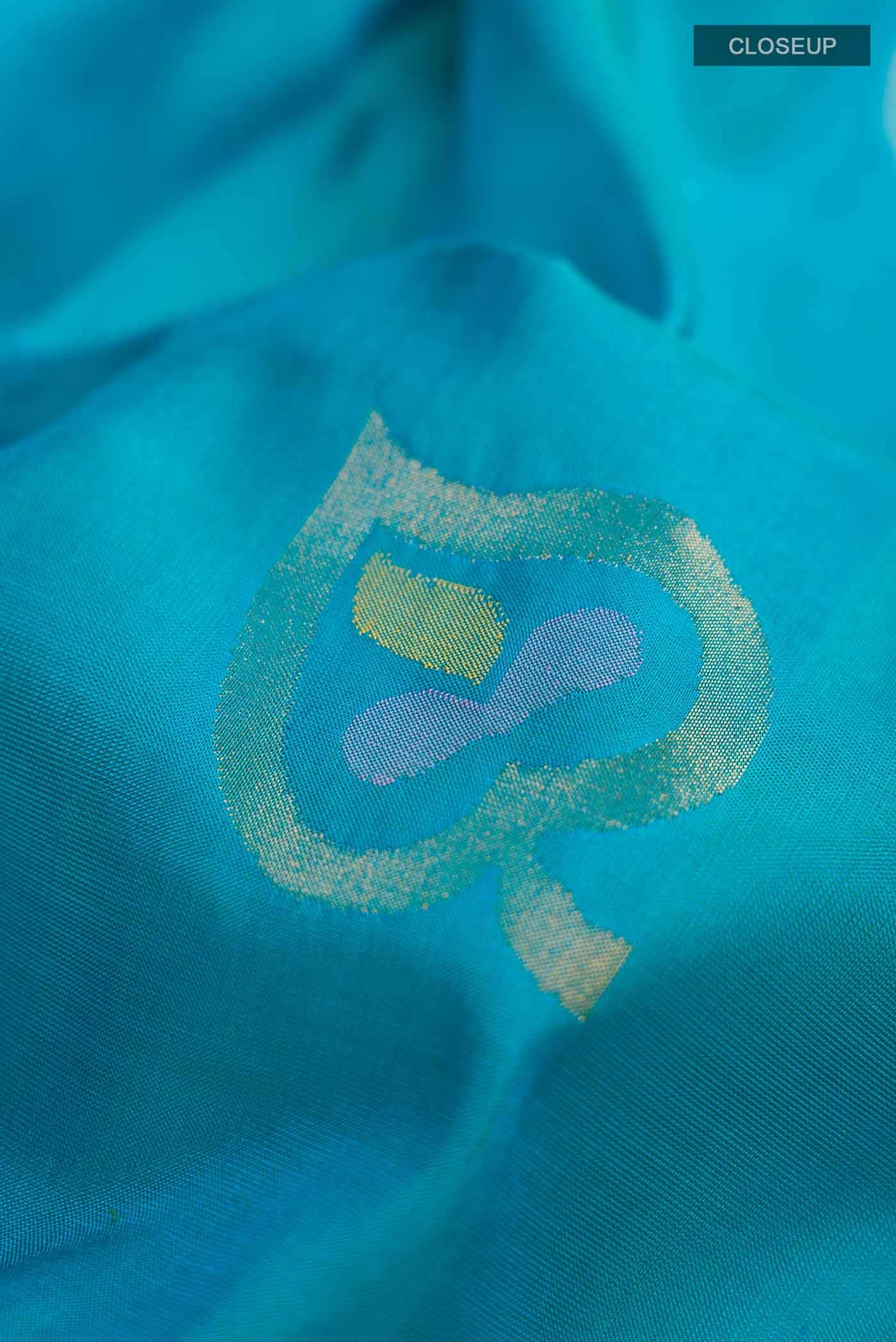 Blue Uppada Silk Saree