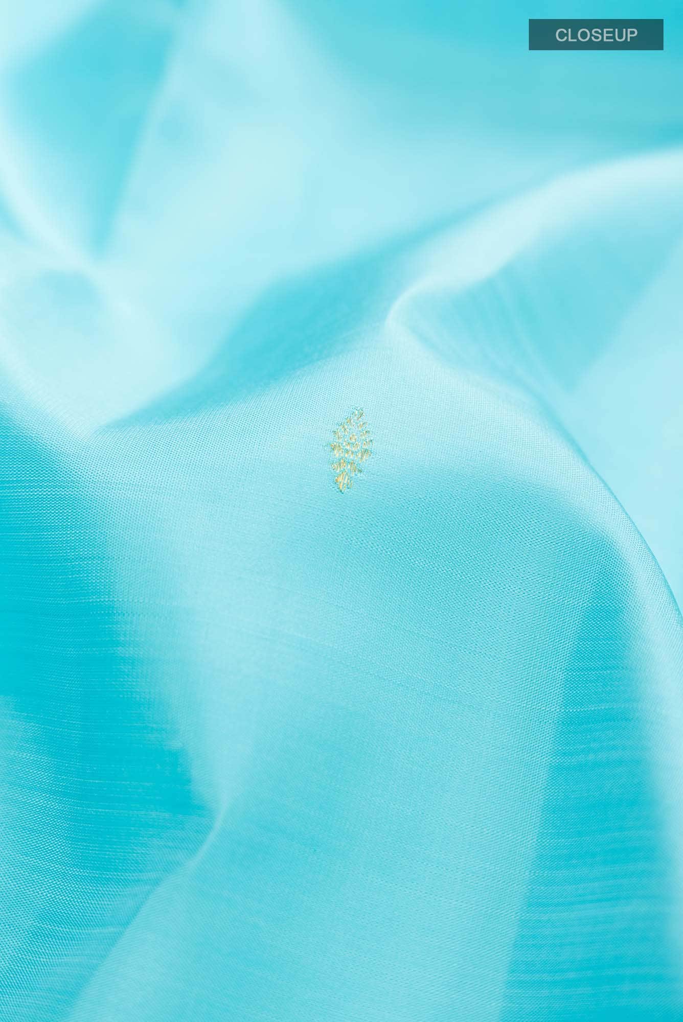 Blue Kanchipuram Silk Saree