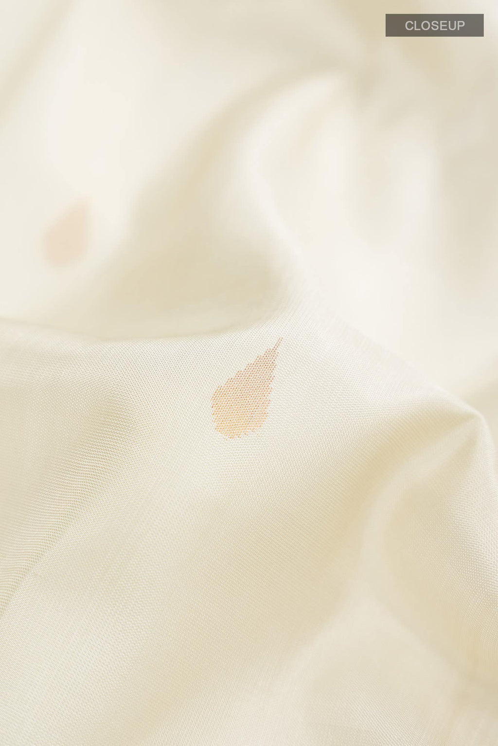 Cream Uppada Silk Saree