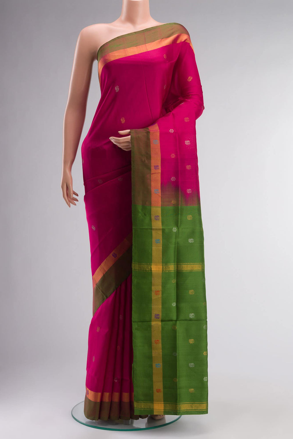 Pink Uppada Silk Saree