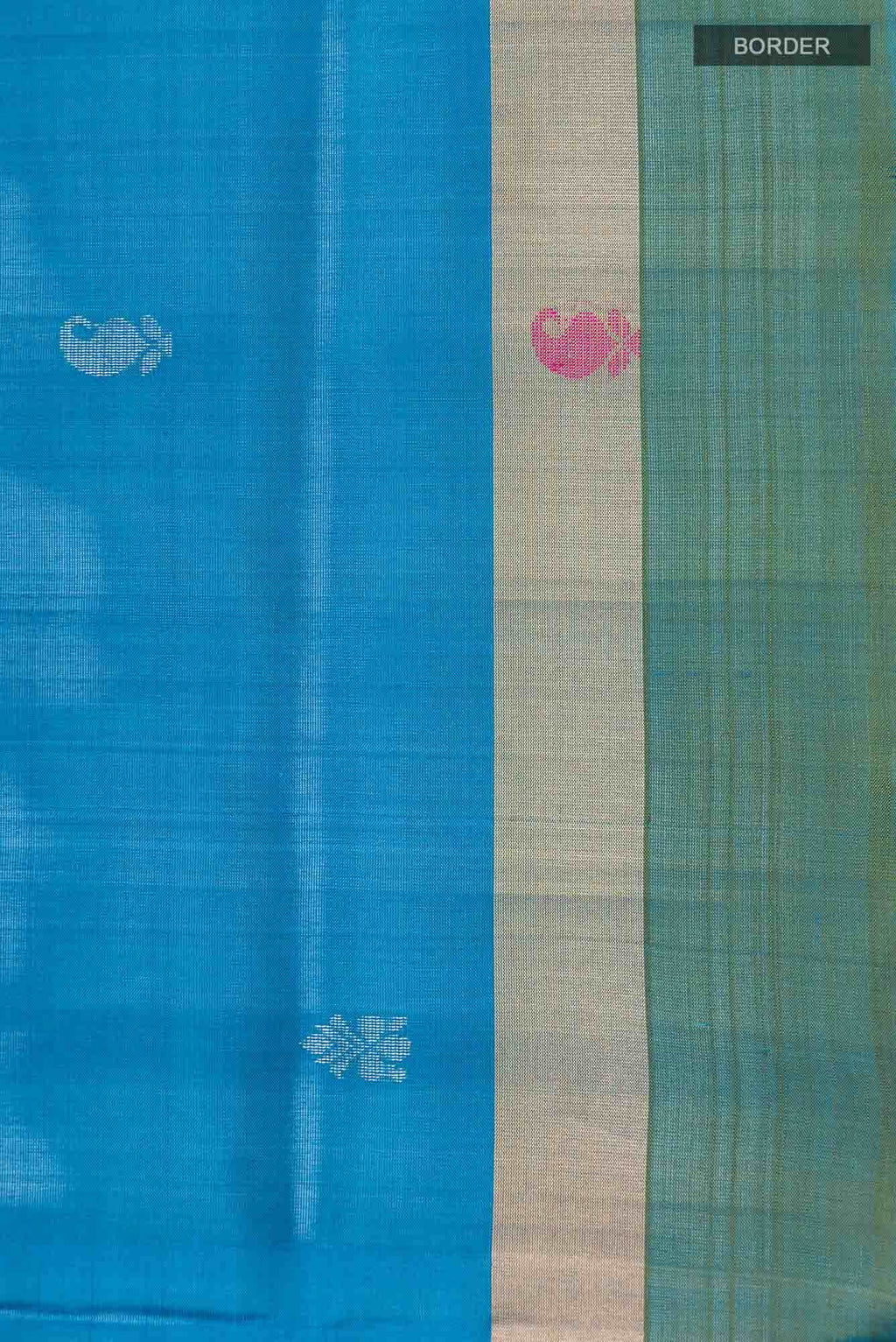 Blue Uppada Silk Saree