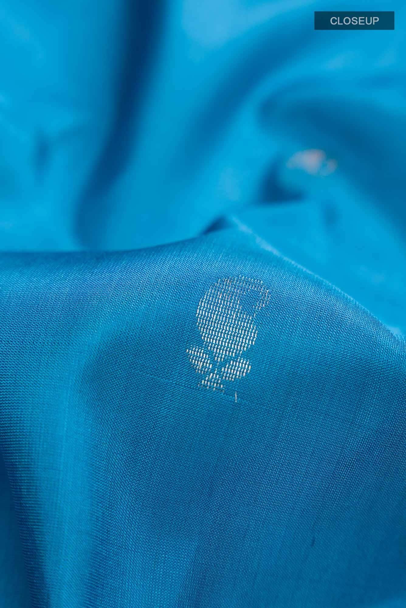 Blue Uppada Silk Saree