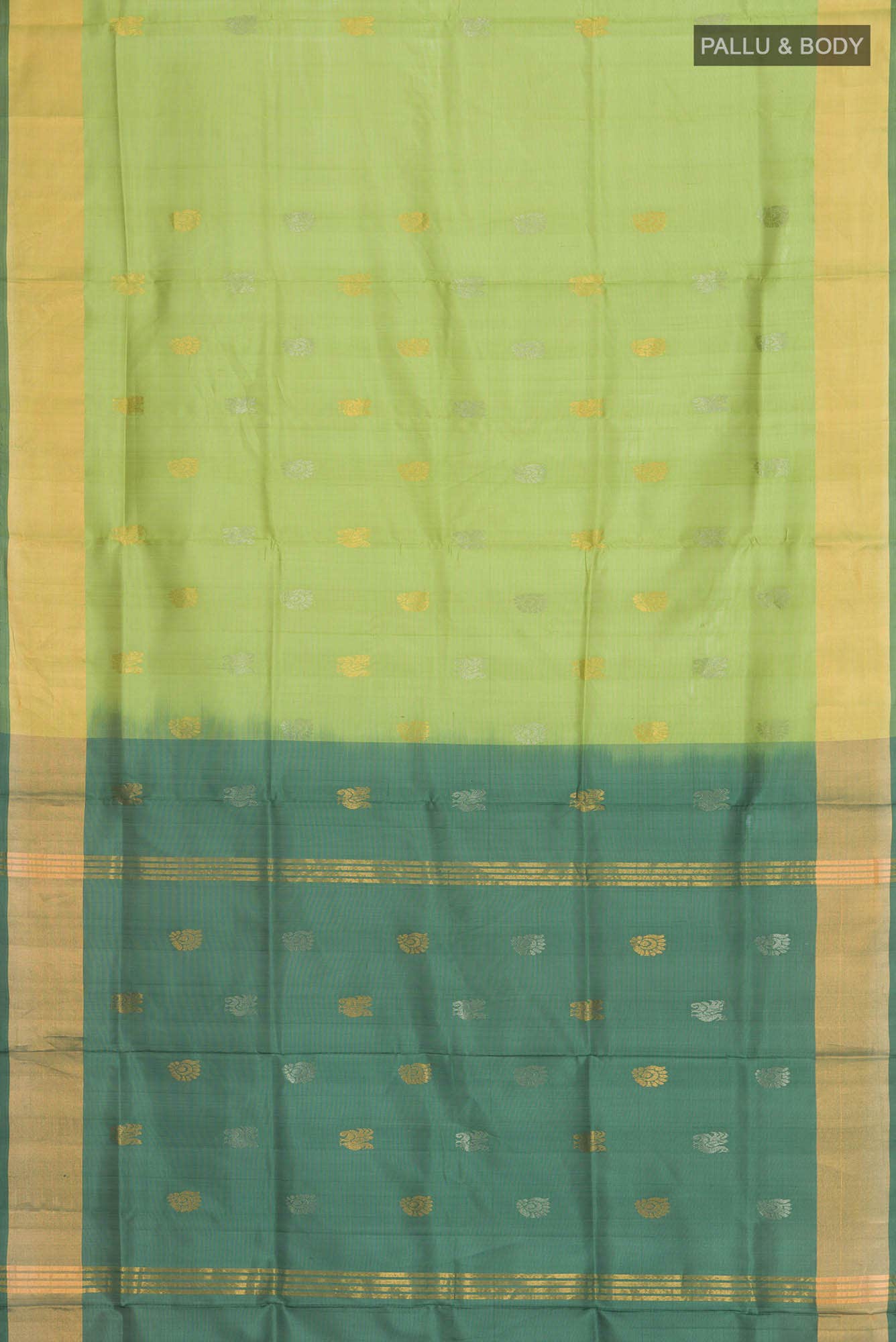 Green Uppada Silk Saree