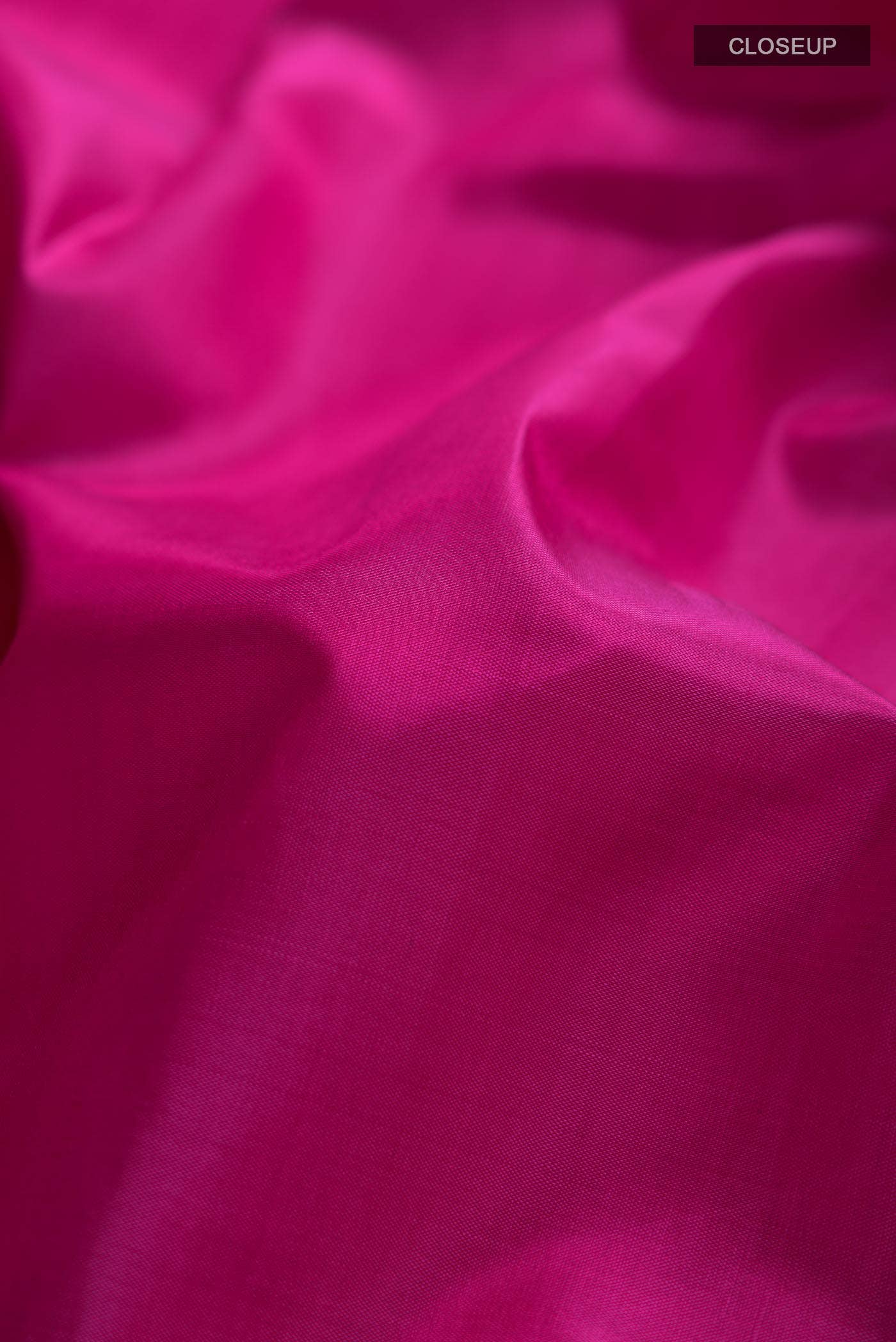 Rani Pink Kanchipuram Silk Saree