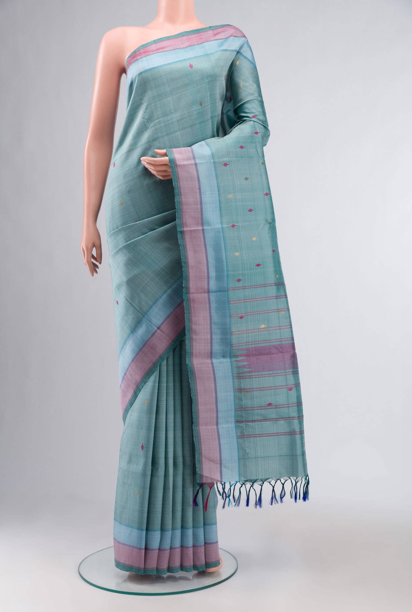 Green Kanchipuram Silk Saree