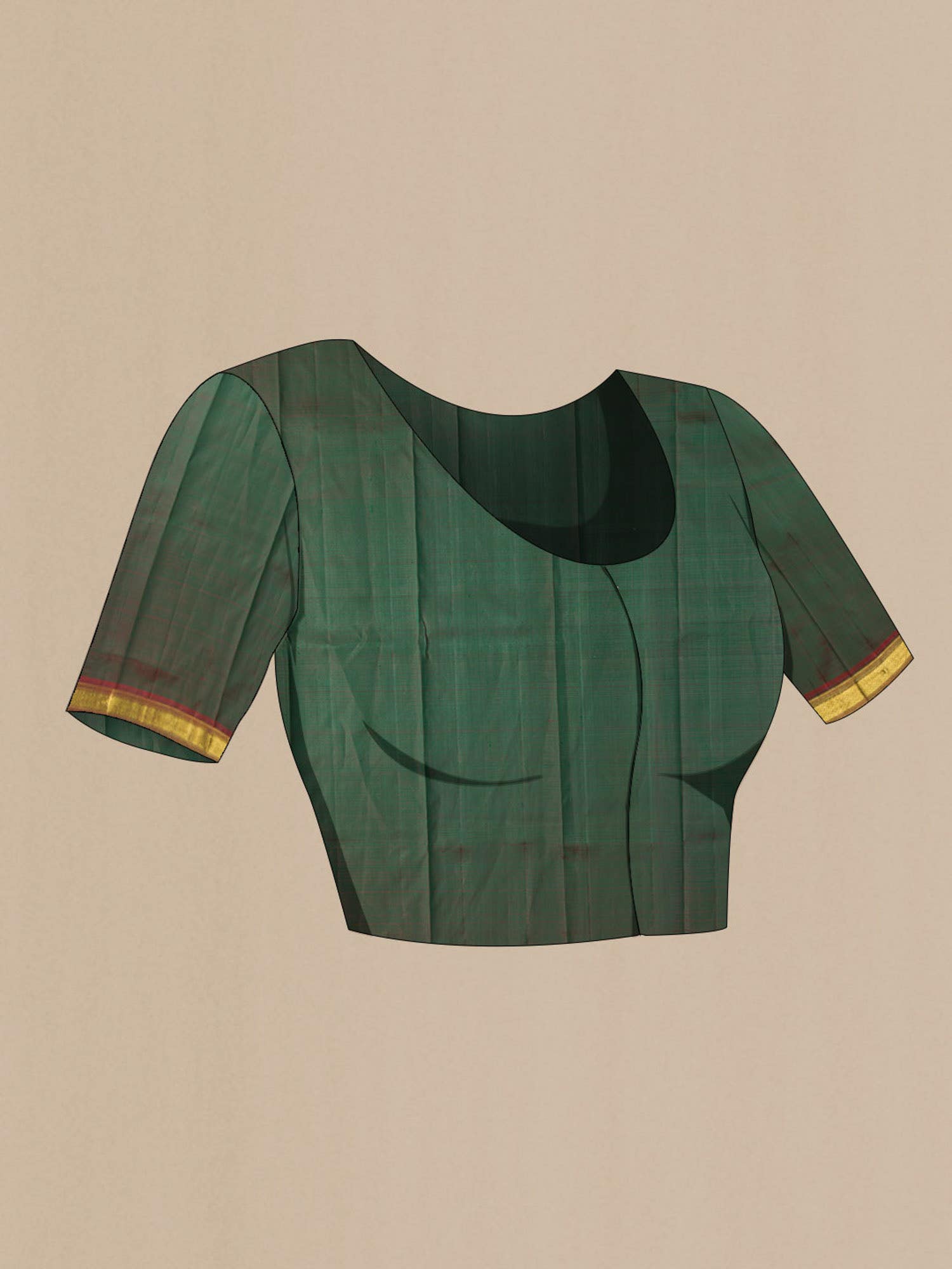 Green Kanchipuram Silk Saree