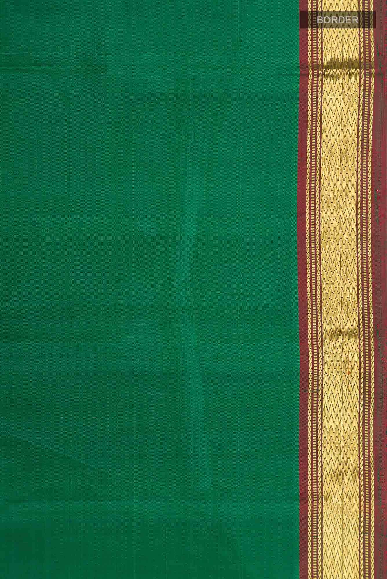 Green Kanchipuram Silk Saree