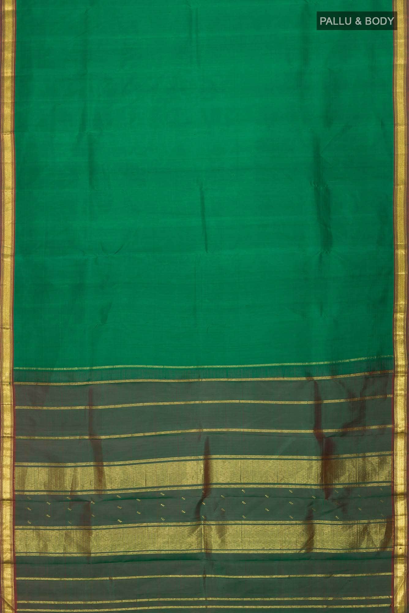Green Kanchipuram Silk Saree