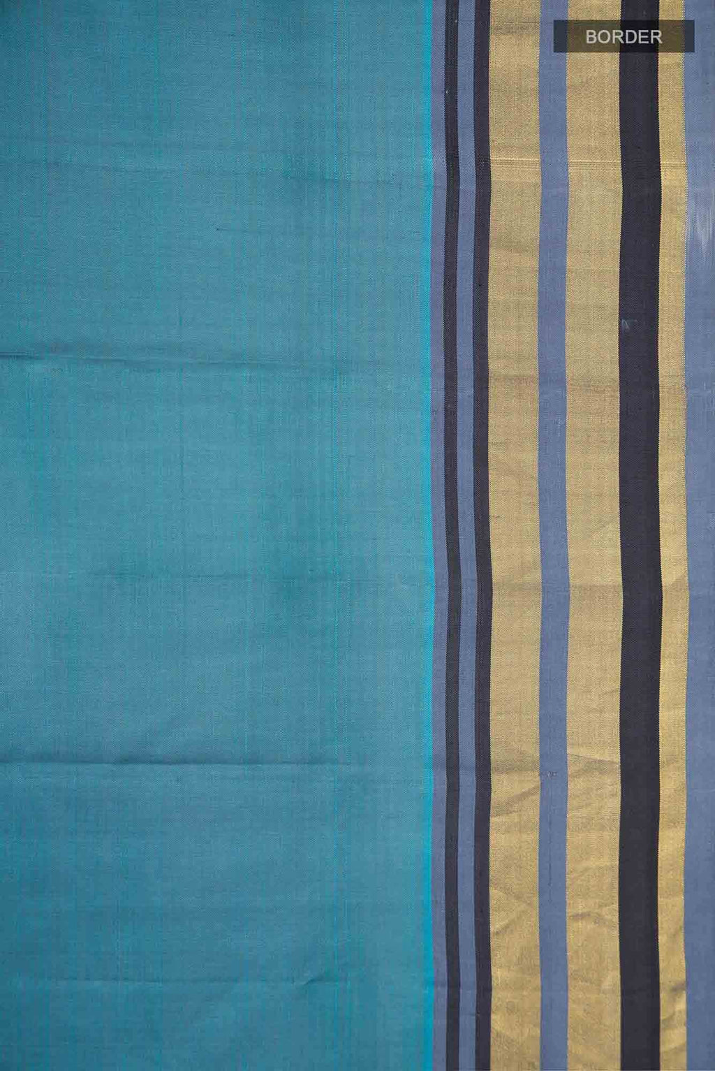 Blue Kanchipuram Silk Saree