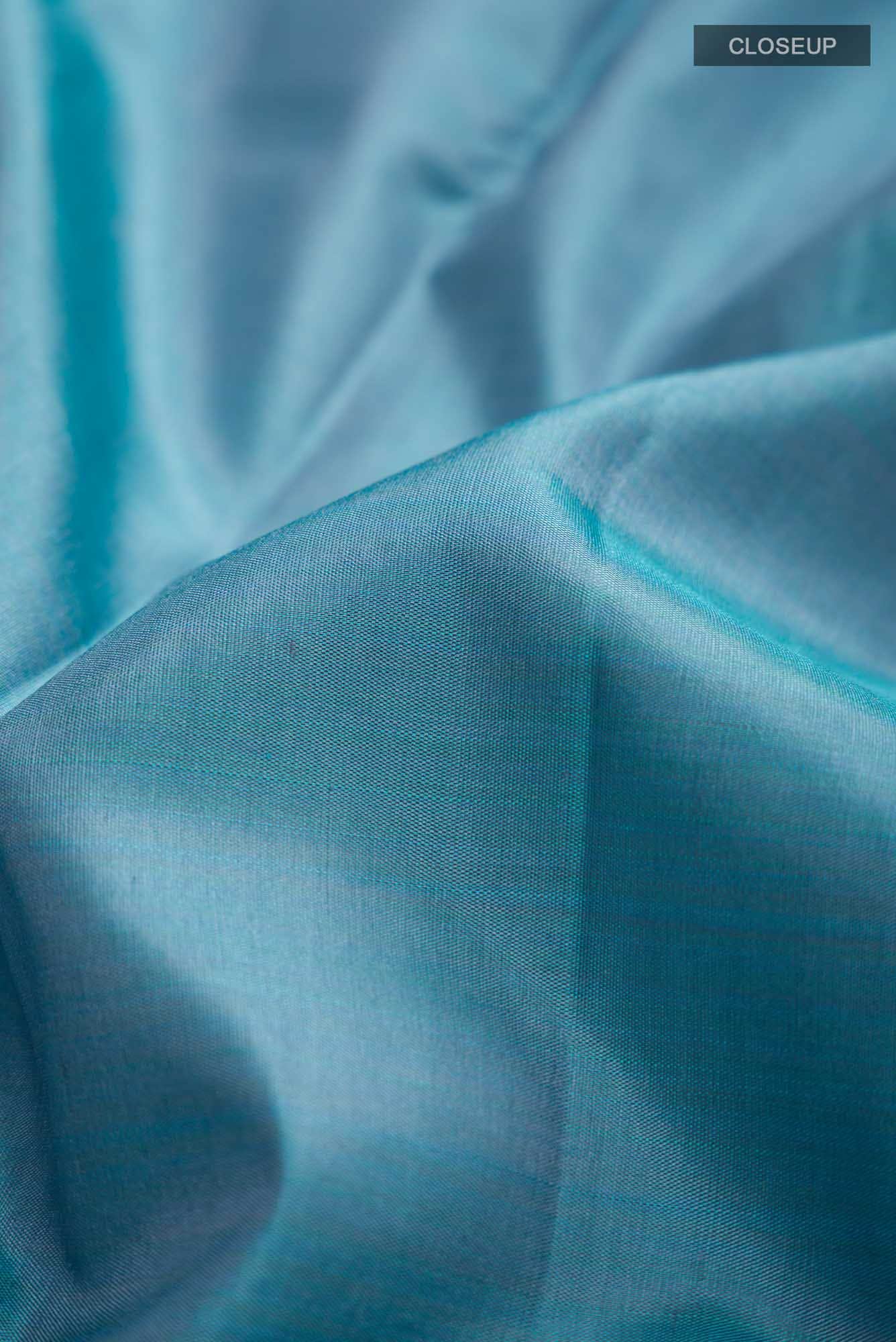 Blue Kanchipuram Silk Saree