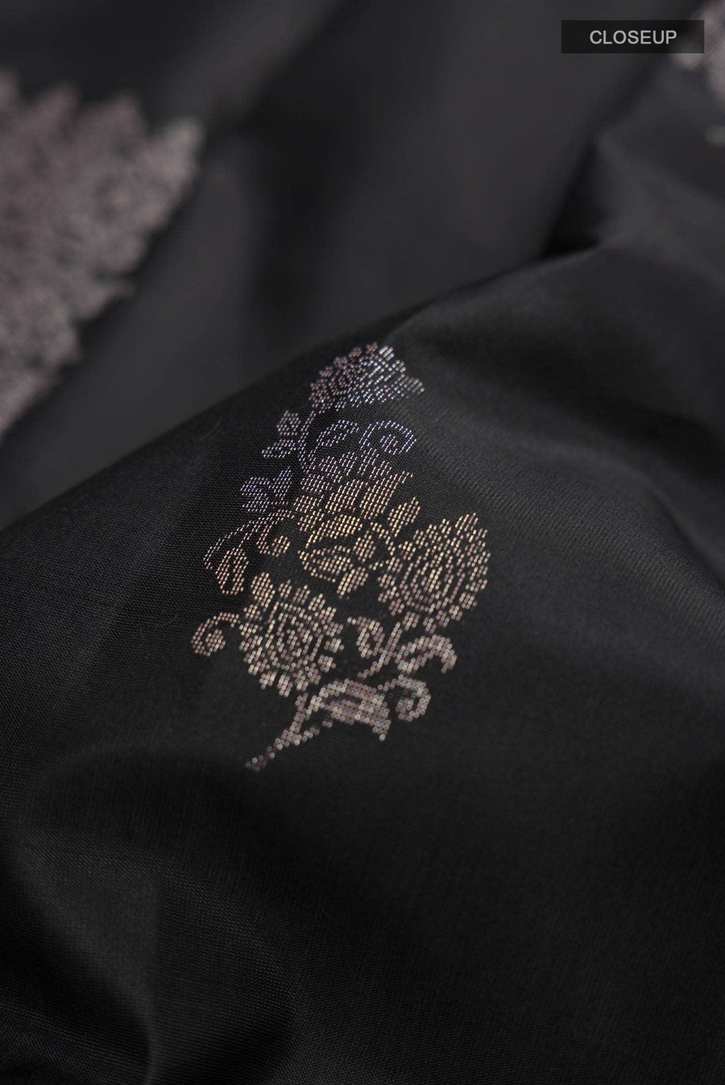Black Soft Silk Saree