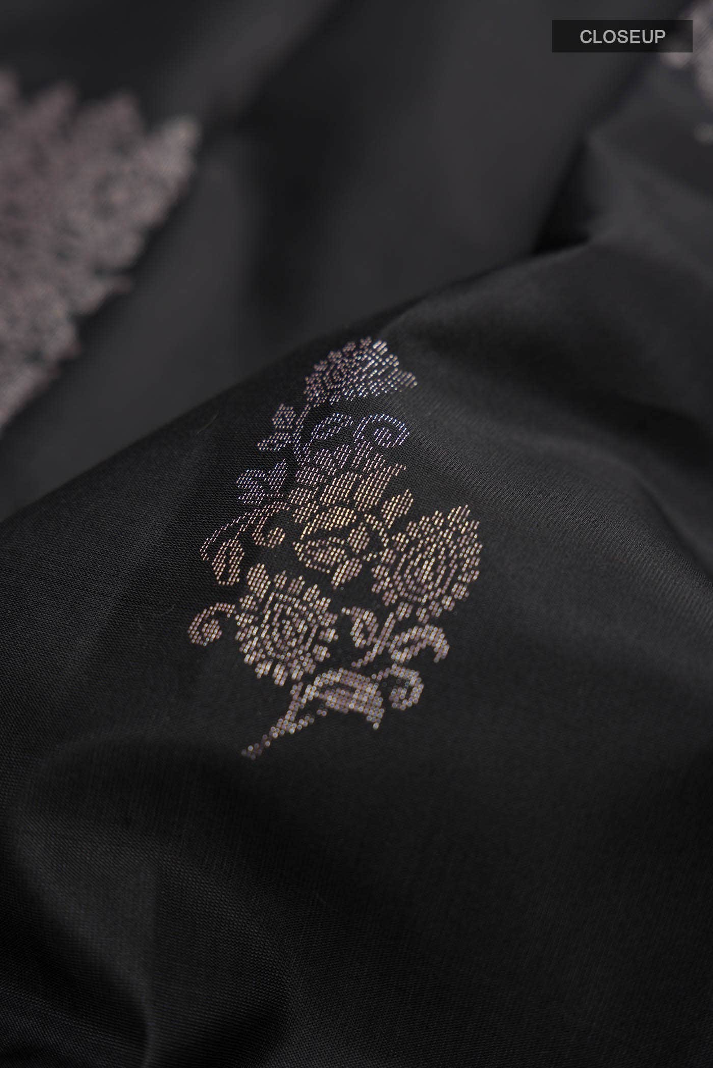 Black Soft Silk Saree
