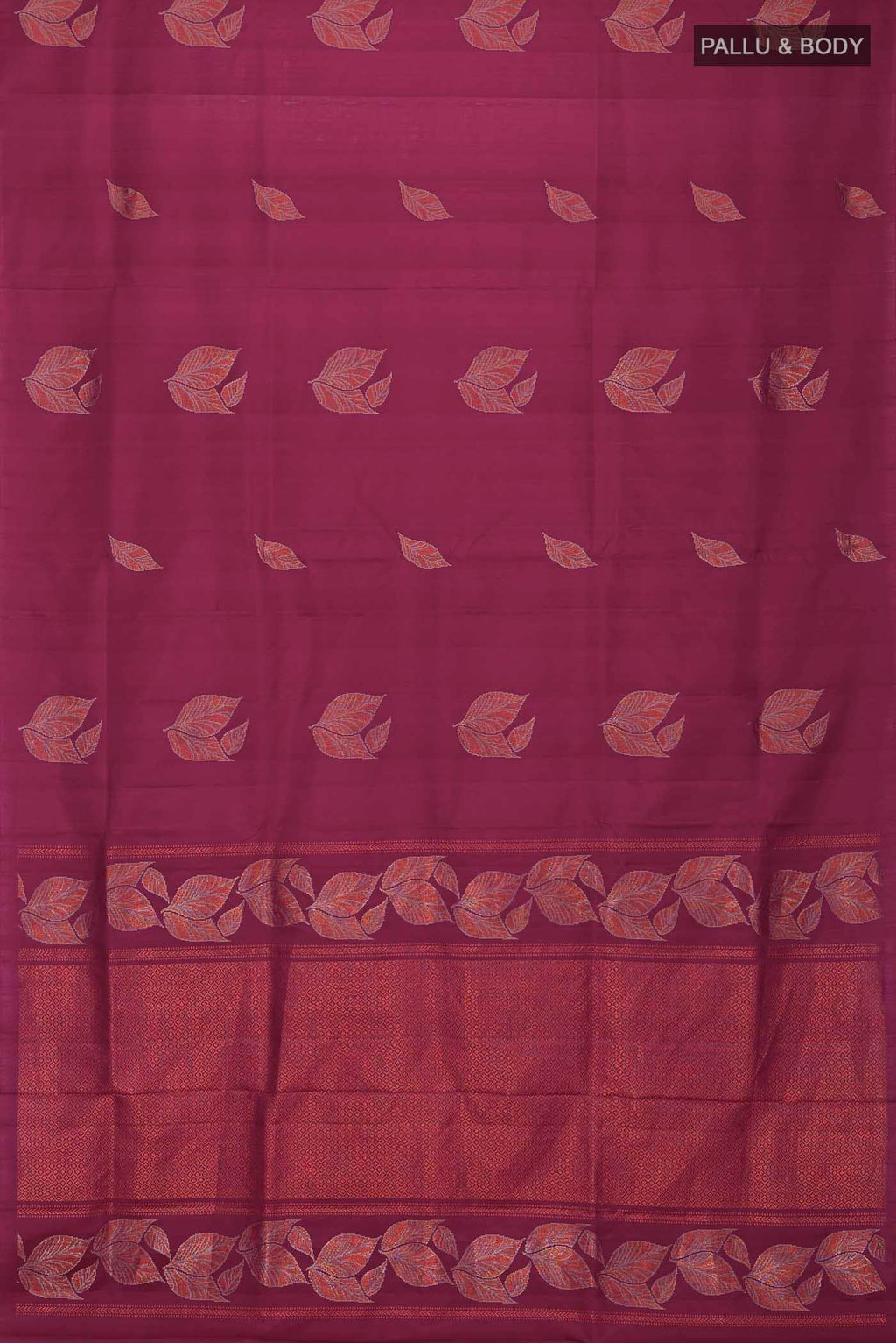 Magenta Soft Silk Saree