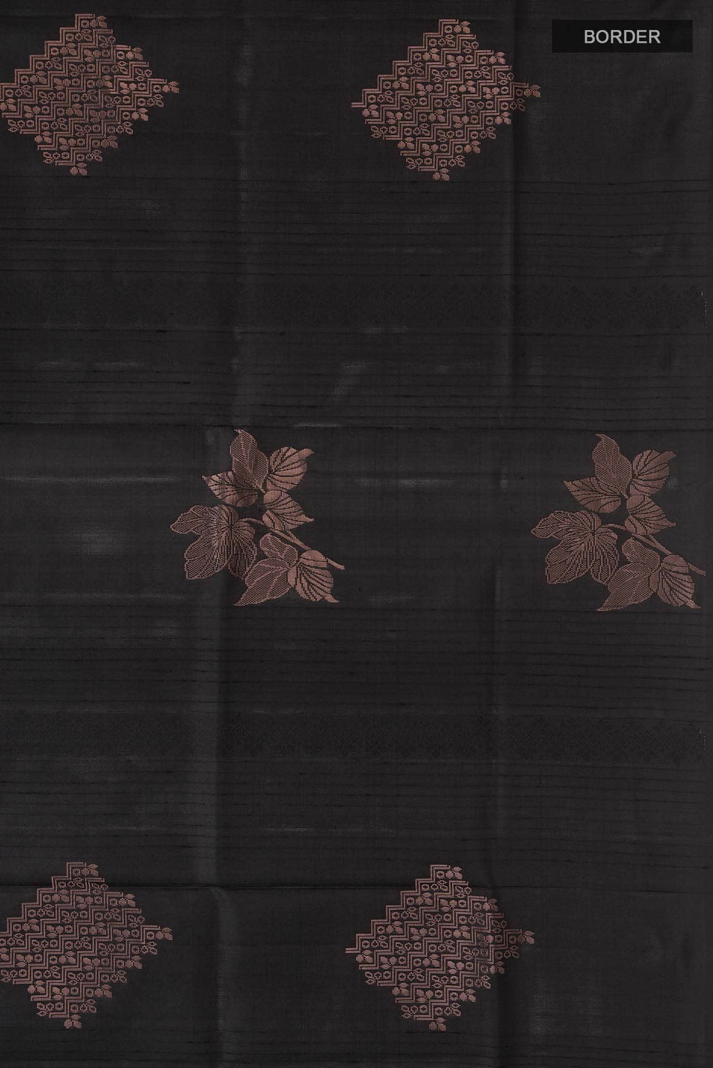 Black Soft Silk Saree