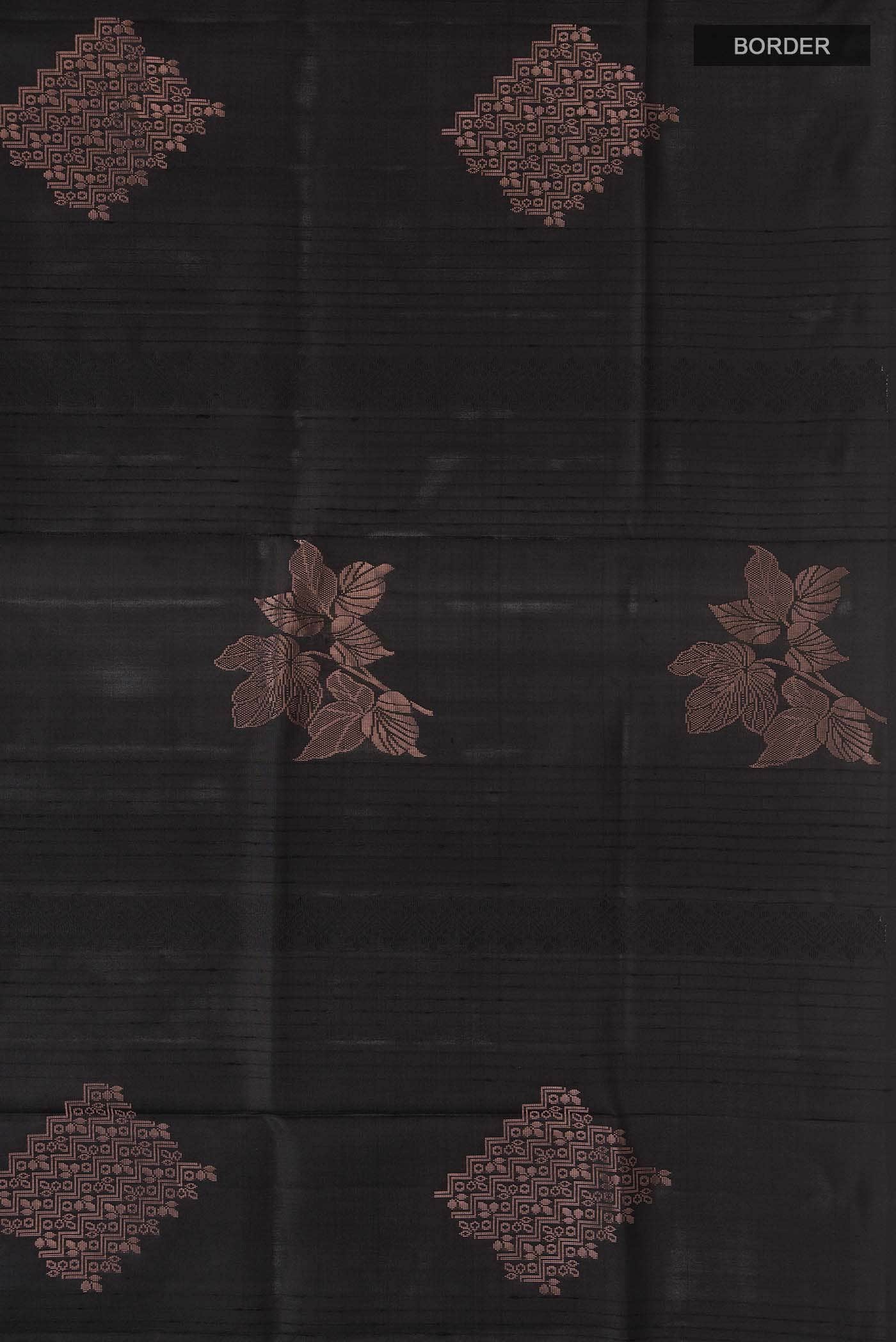 Black Soft Silk Saree