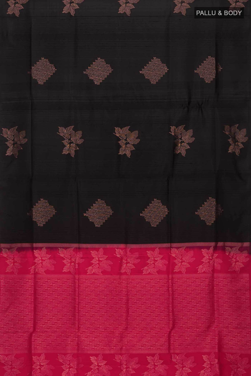 Black Soft Silk Saree